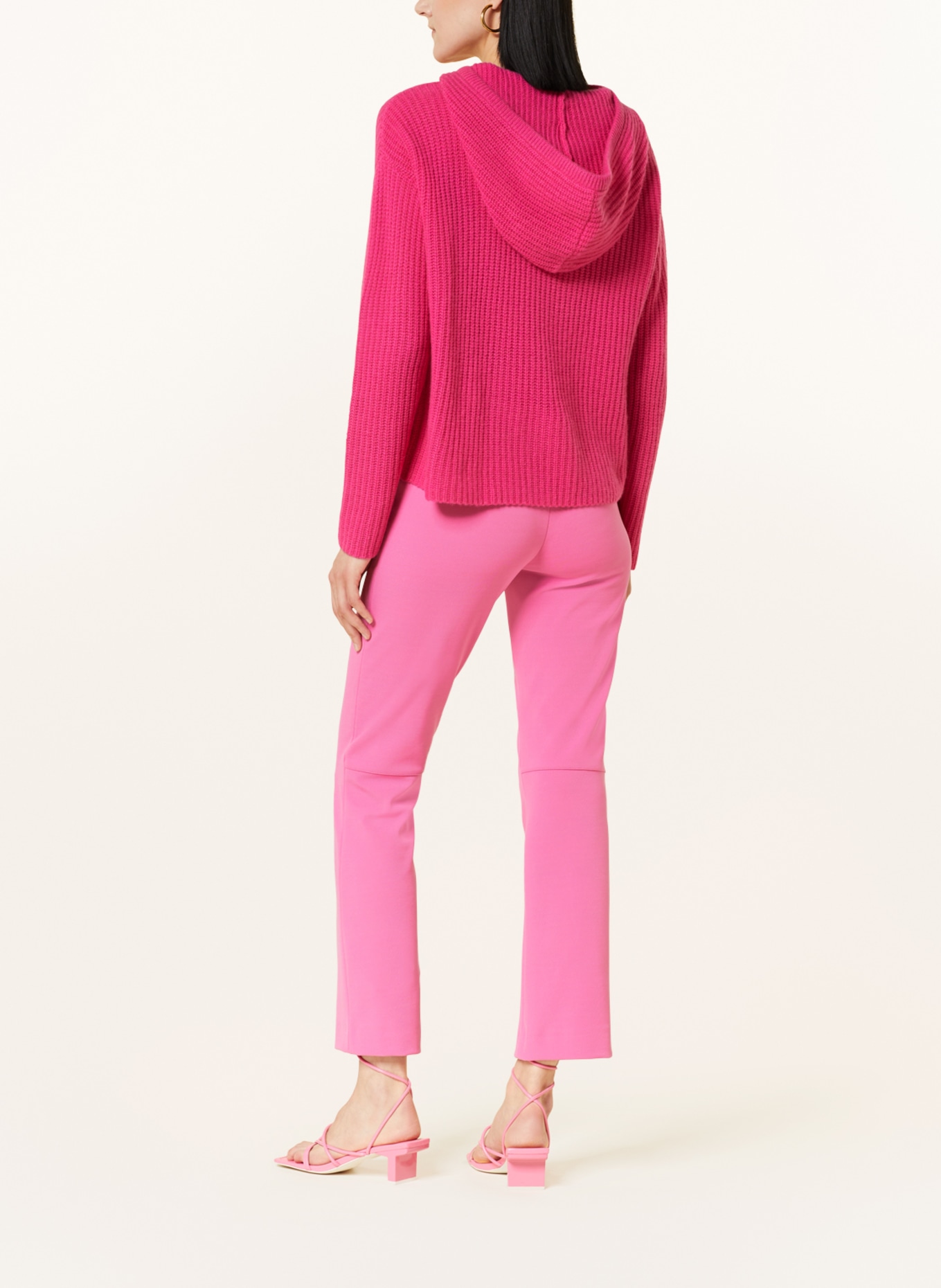 MRS & HUGS Cashmere hoodie , Color: PINK (Image 3)