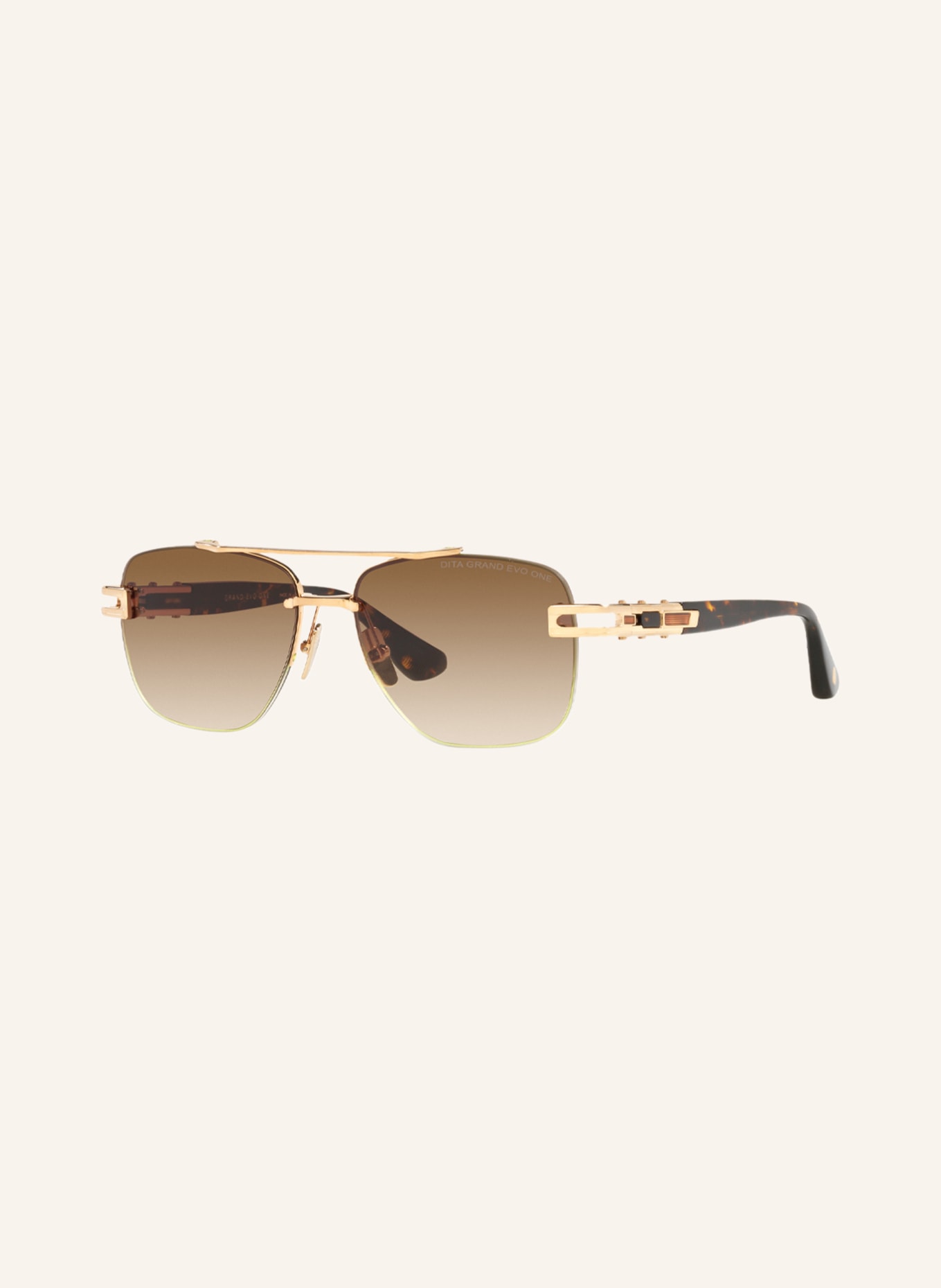 DITA Sunglasses DT8138, Color: 4850D4 - GOLD/ BROWN GRADIENT (Image 1)