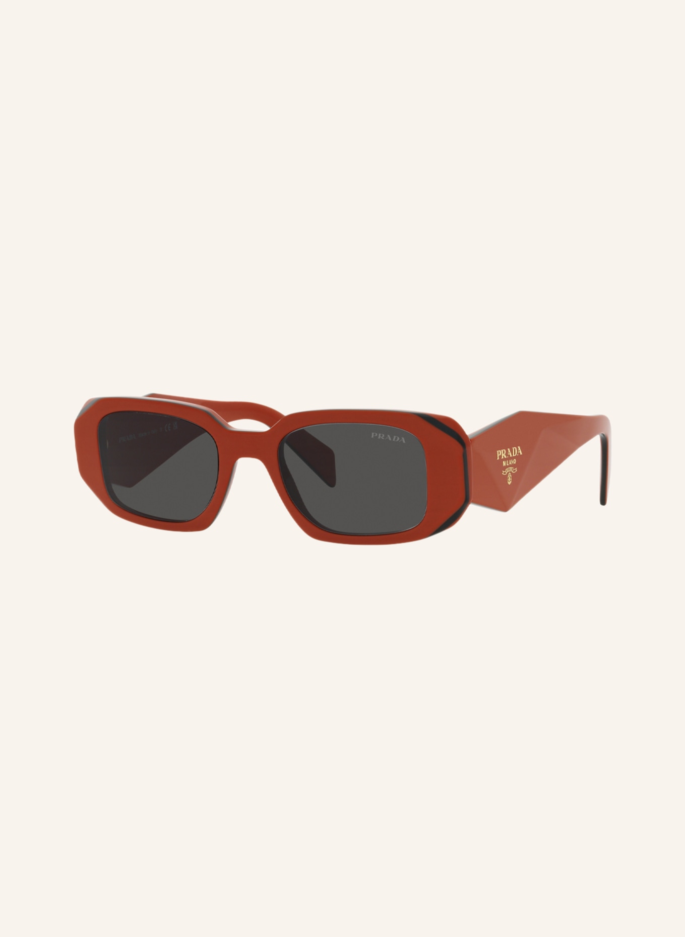 PRADA Sonnenbrille PR 17WS: 12N5S0 - DUNKELORANGE/ DUNKELGRAU