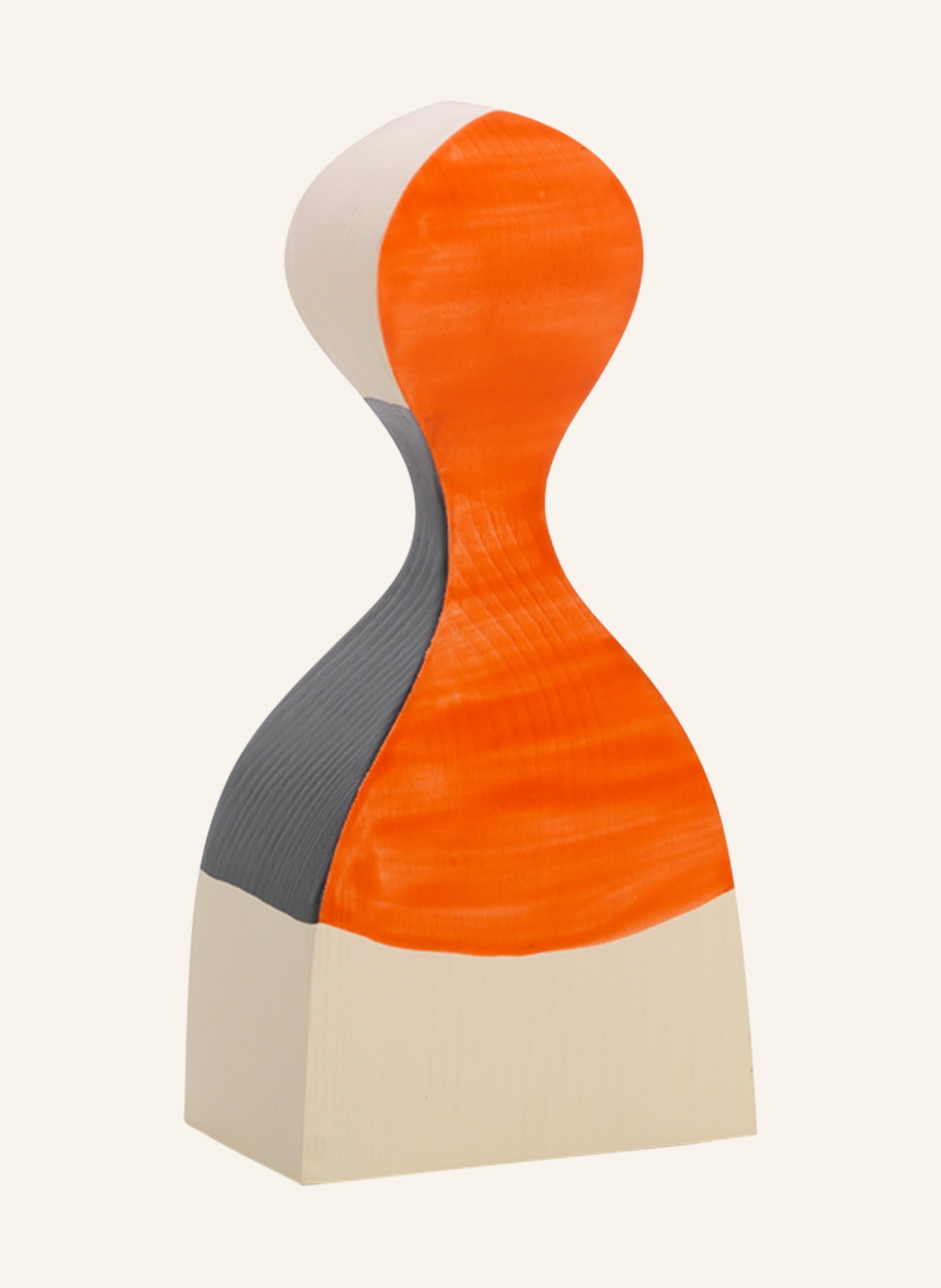 vitra Decorative figurine WOODEN DOLL NO. 15, Color: CREAM/ BLACK/ DARK YELLOW (Image 2)
