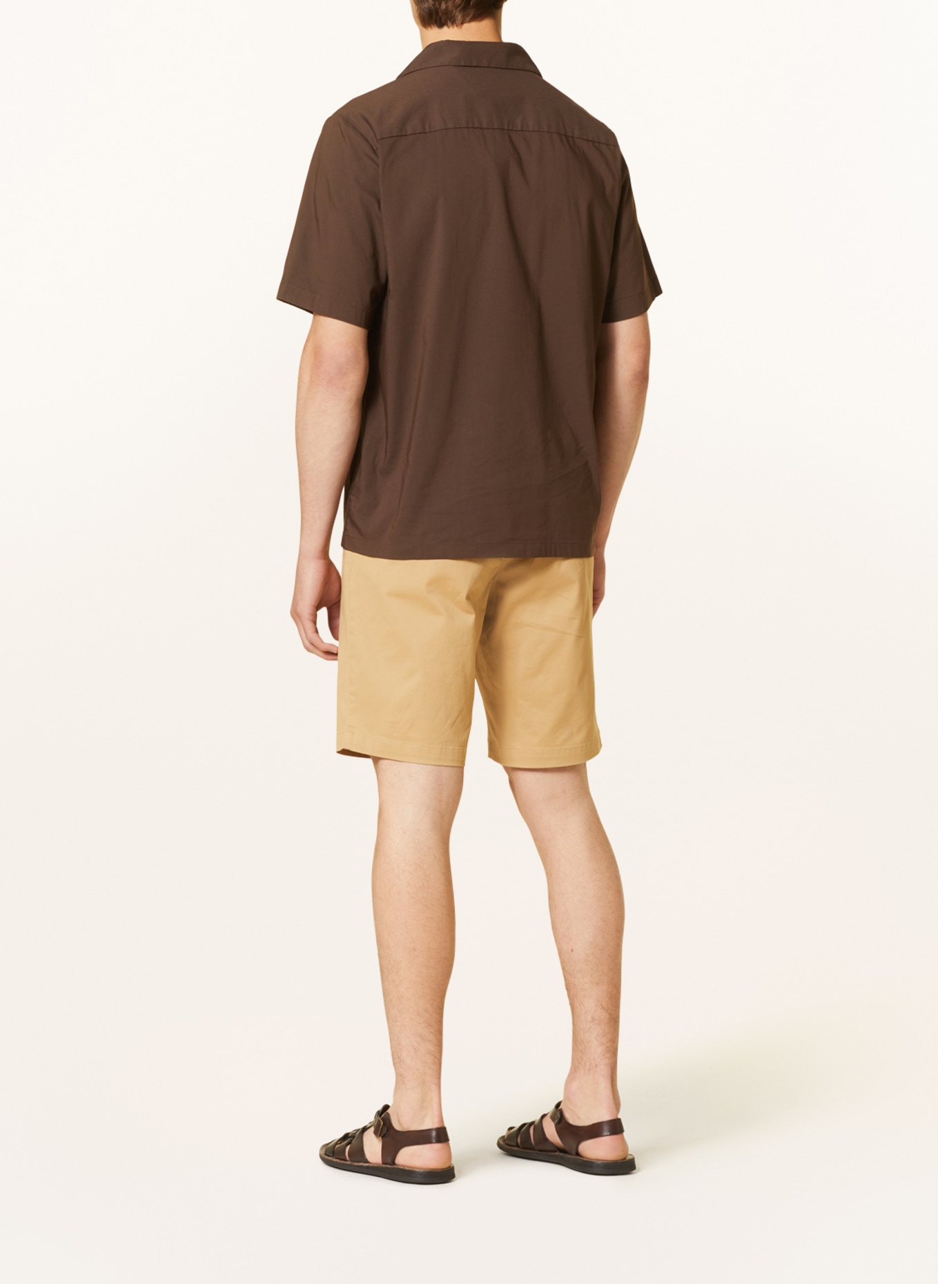 TOMMY HILFIGER Chinoshorts HARLEM Relaxed Tapered Fit, Farbe: CAMEL (Bild 3)