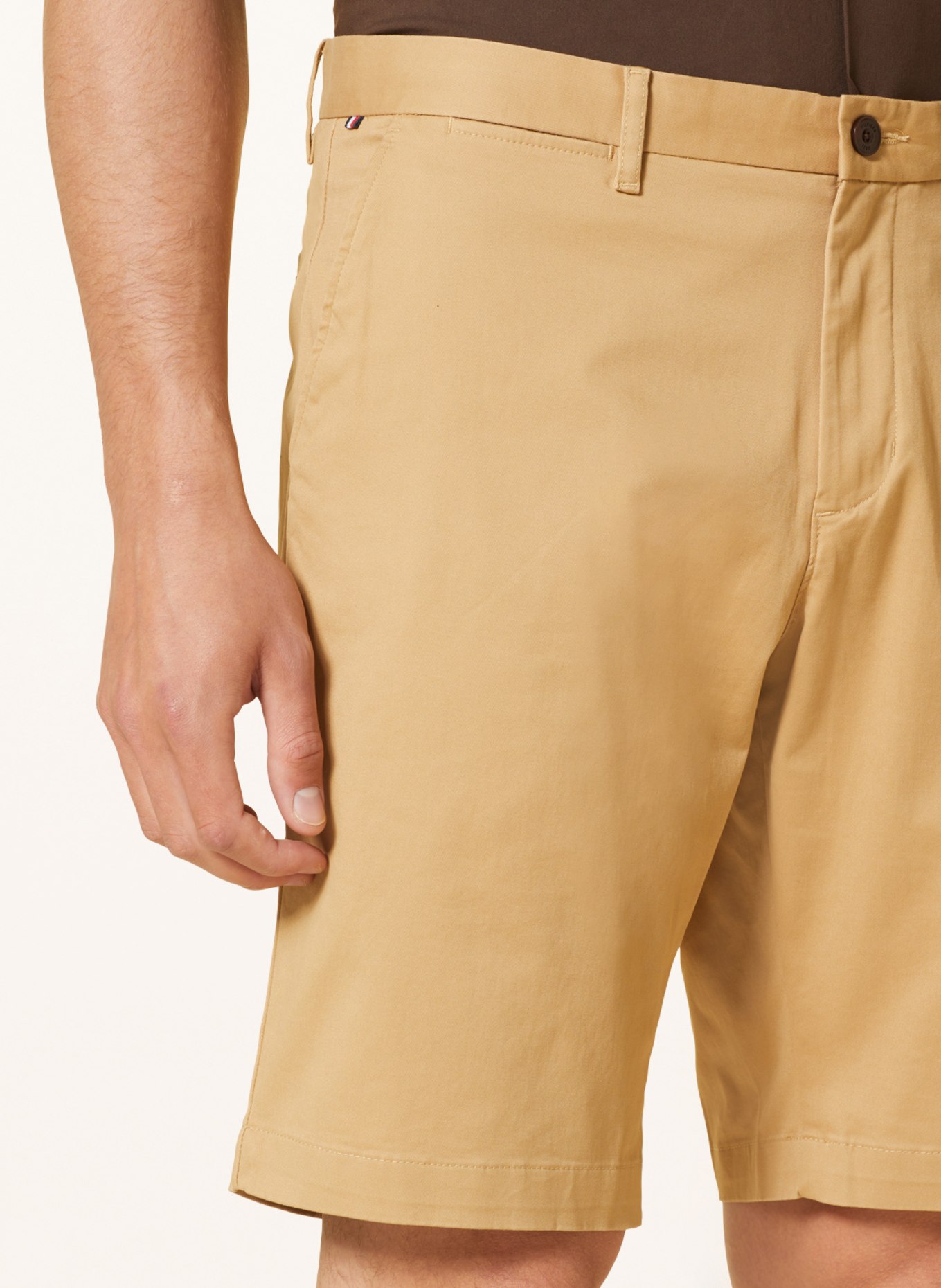 TOMMY HILFIGER Chinoshorts HARLEM Relaxed Tapered Fit, Farbe: CAMEL (Bild 5)