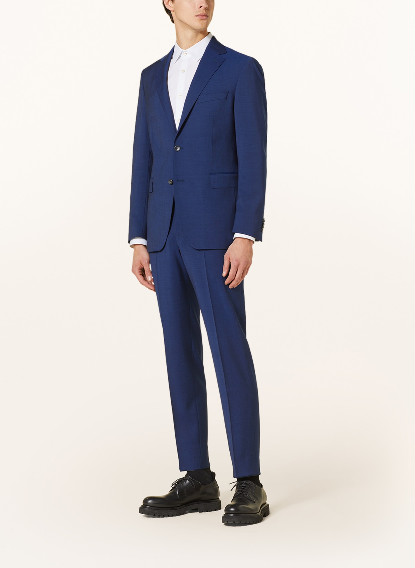 DRESSLER Anzugsakko Shaped Fit : 037 HELLBLAU