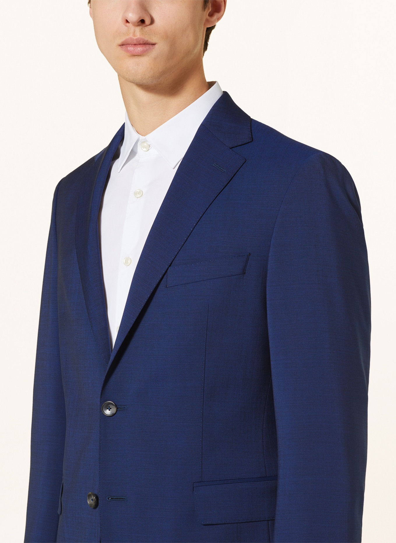 DRESSLER Anzugsakko Shaped Fit : 037 HELLBLAU