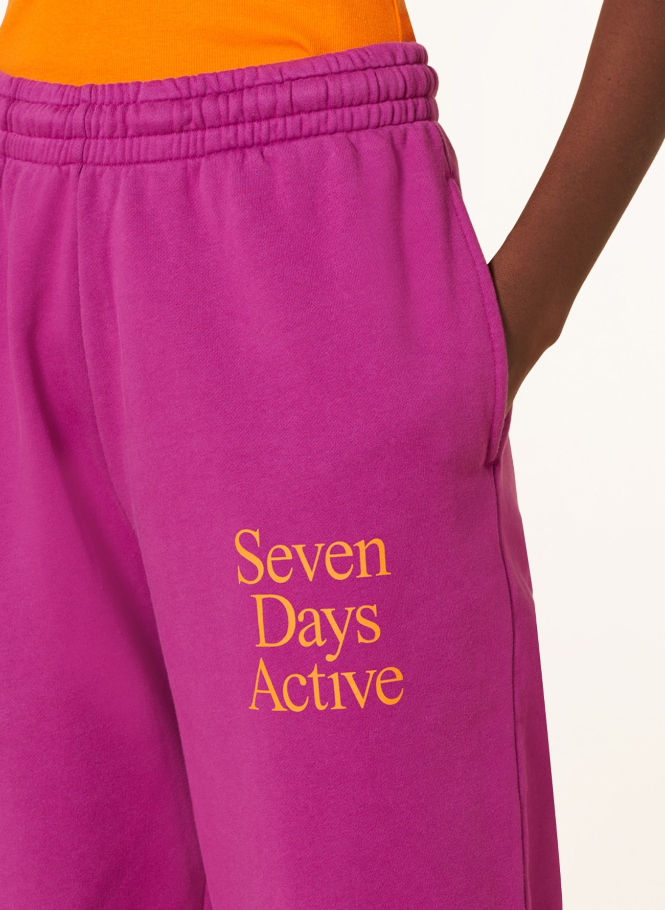 7 DAYS ACTIVE Sweatpants MONDAY, Farbe: FUCHSIA (Bild 5)