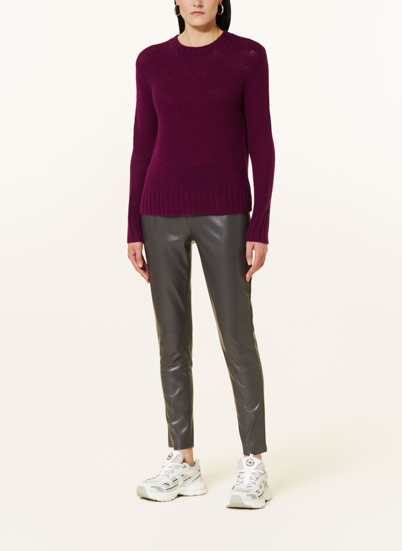 MRS & HUGS Cashmere-Pullover, Farbe: DUNKELROT (Bild 2)