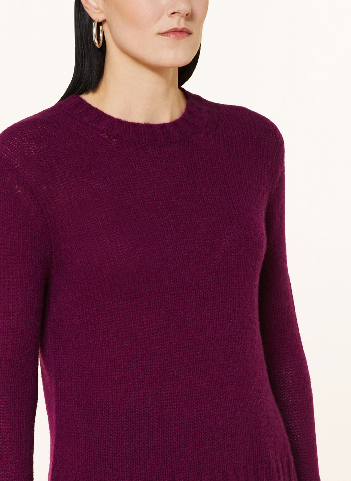 MRS & HUGS Cashmere pullover, Color: DARK RED (Image 4)