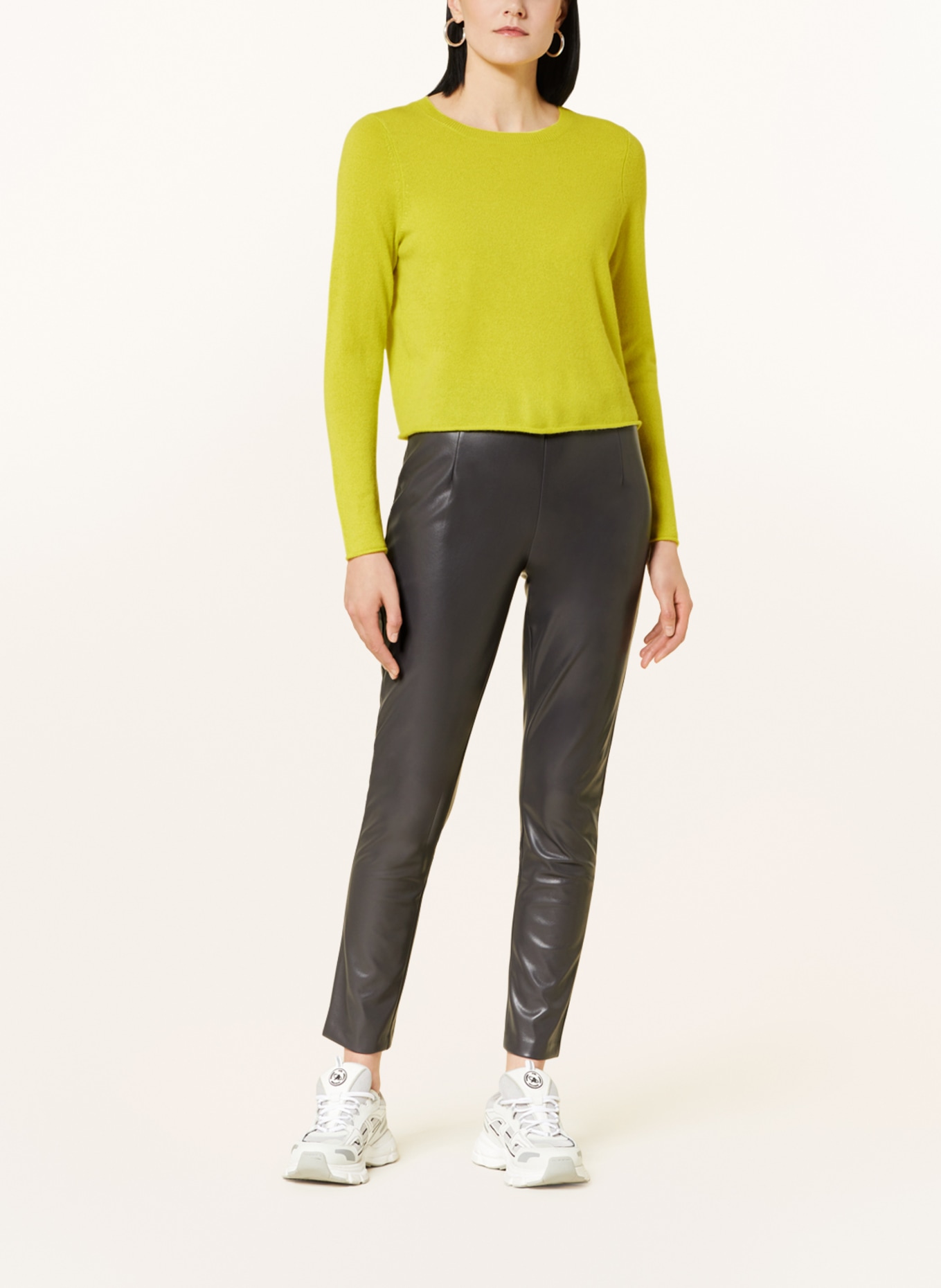 MRS & HUGS Cashmere-Pullover, Farbe: GELB (Bild 2)