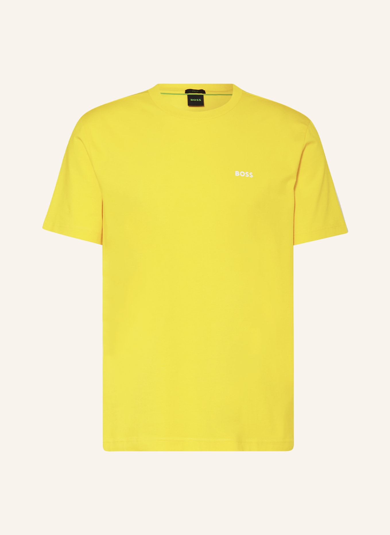 BOSS T-shirt, Color: YELLOW (Image 1)