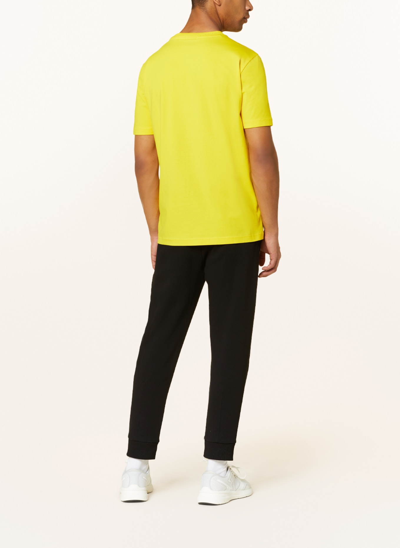 BOSS T-shirt, Color: YELLOW (Image 3)