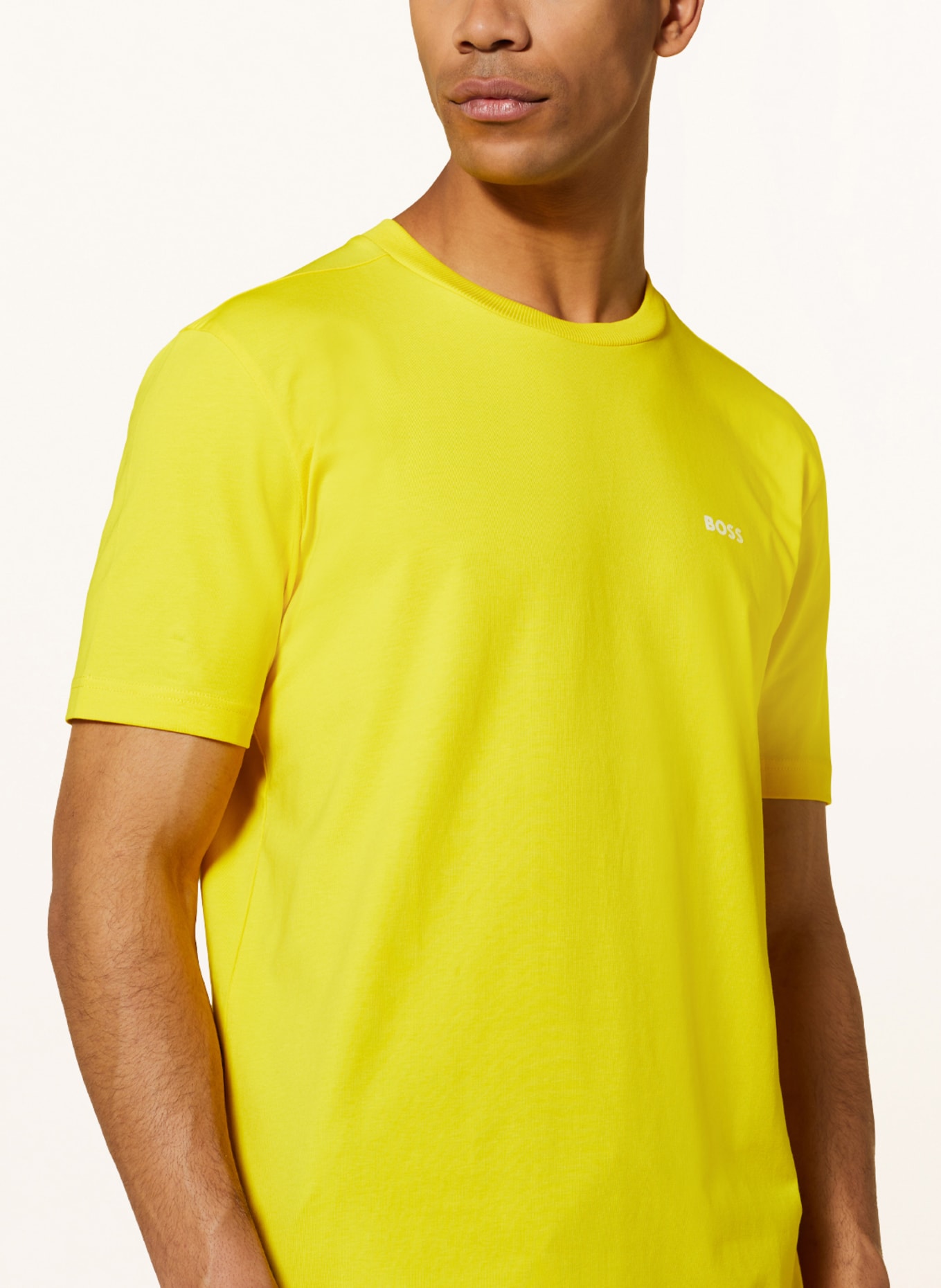 BOSS T-shirt, Color: YELLOW (Image 4)