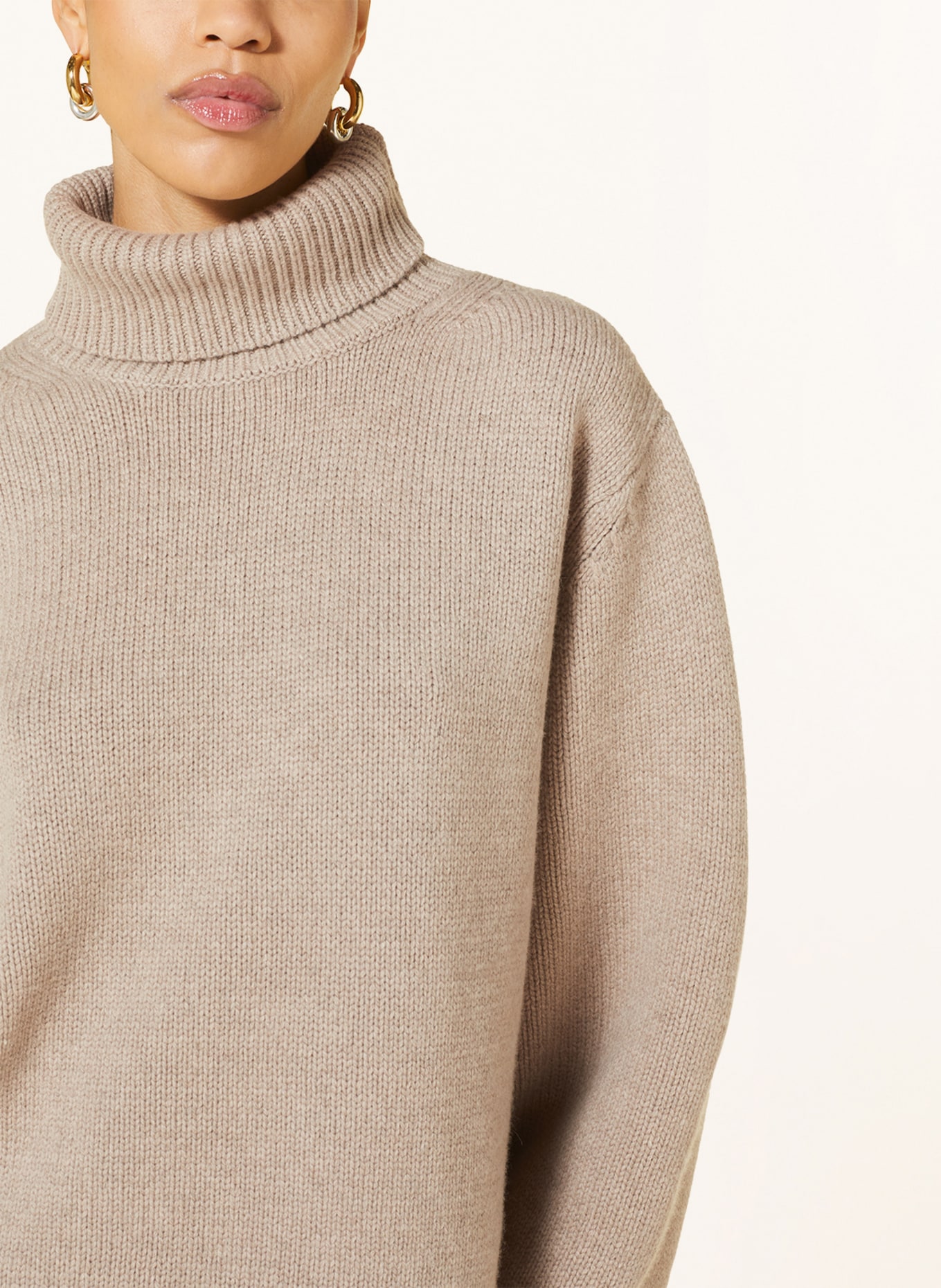 TOTEME Turtleneck sweater , Color: BEIGE (Image 4)