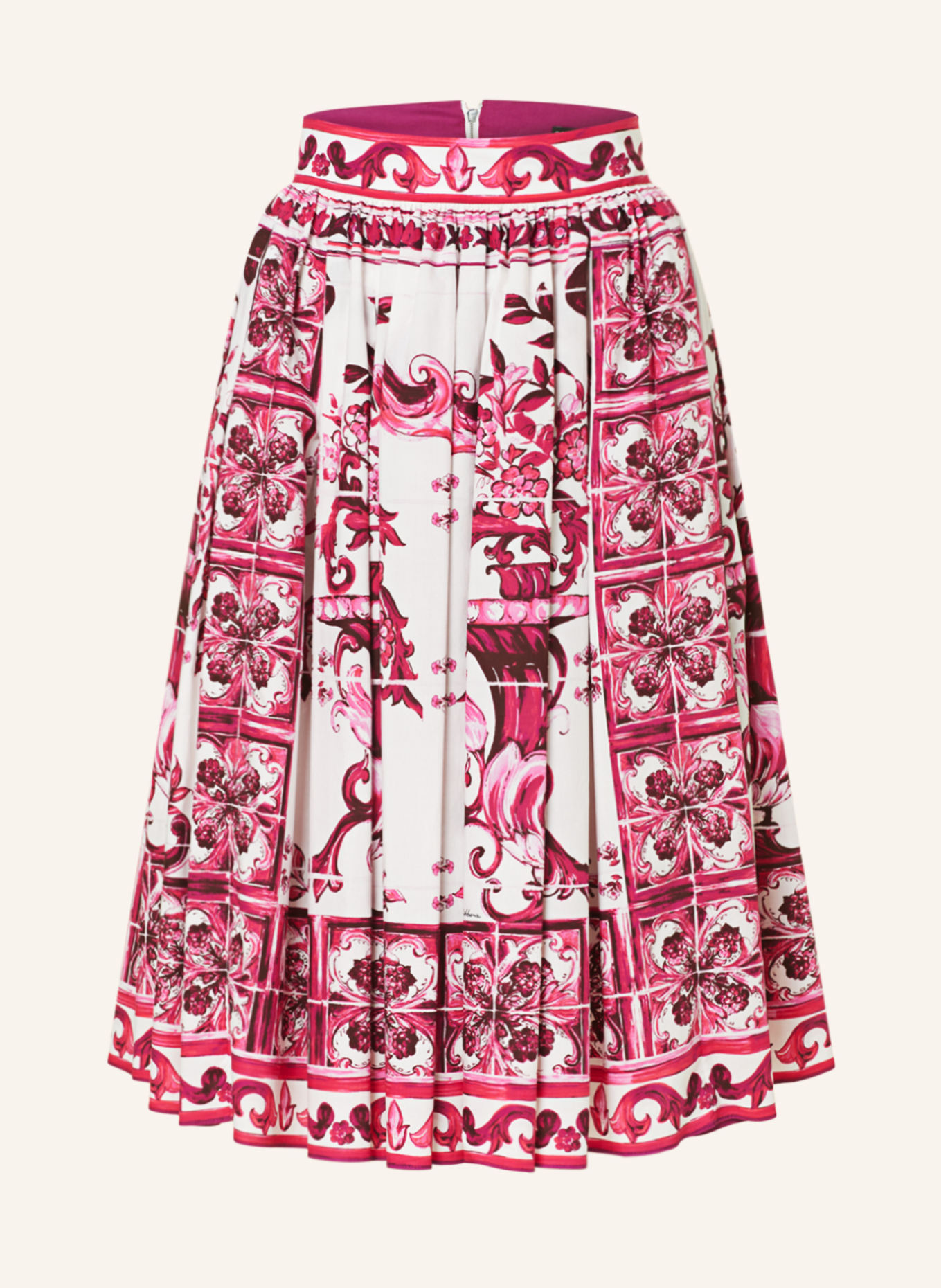 Mini skirt Dolce & Gabbana Multicolour size 36 FR in Cotton - 32242009