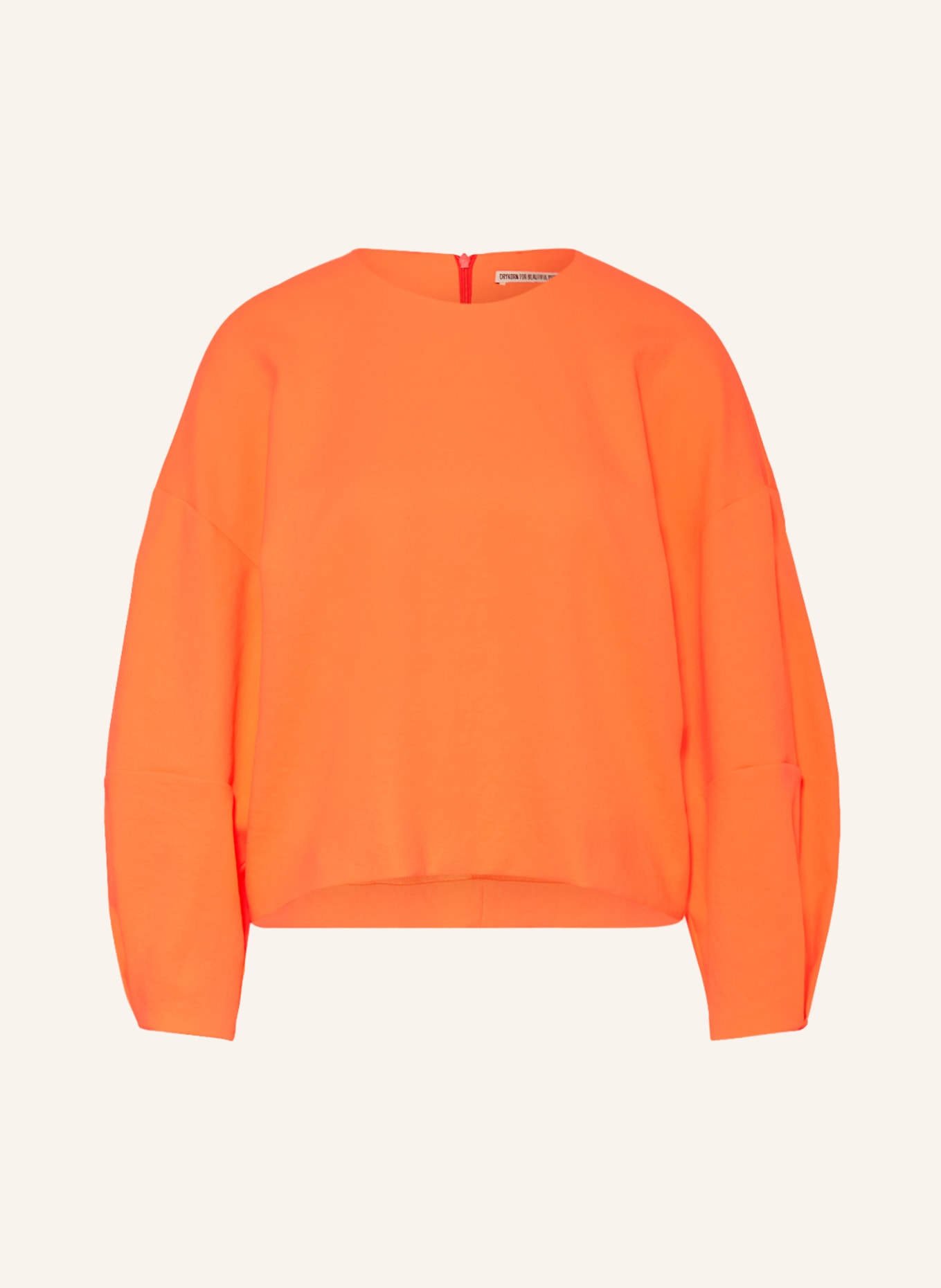 DRYKORN Sweatshirt LIDDA, Color: NEON ORANGE (Image 1)