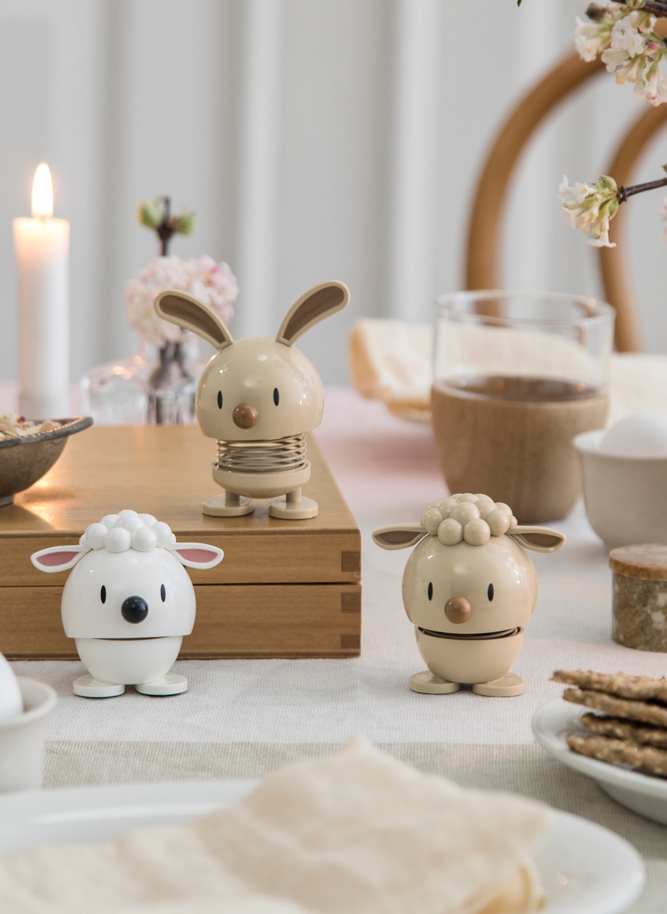 Hoptimist Dekofigur LAMBERT: HELLBRAUN