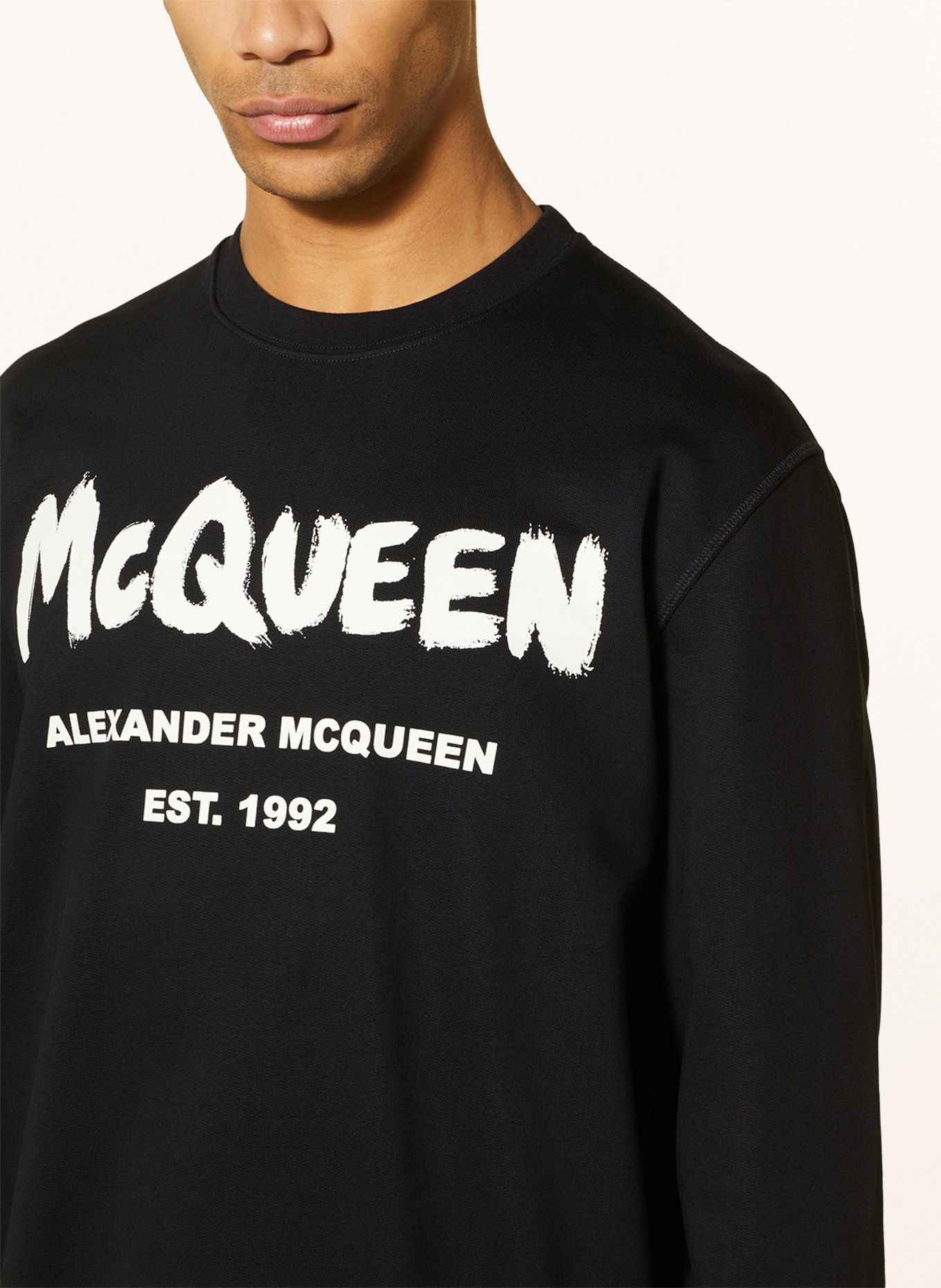 Alexander McQUEEN Bluza nierozpinana , Kolor: CZARNY (Obrazek 4)