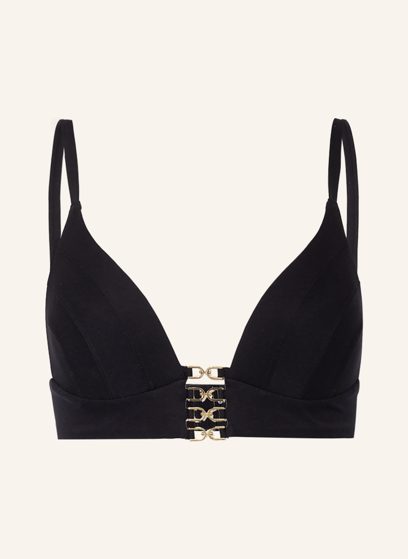MARYAN MEHLHORN Bralette bikini top HEROINES in black