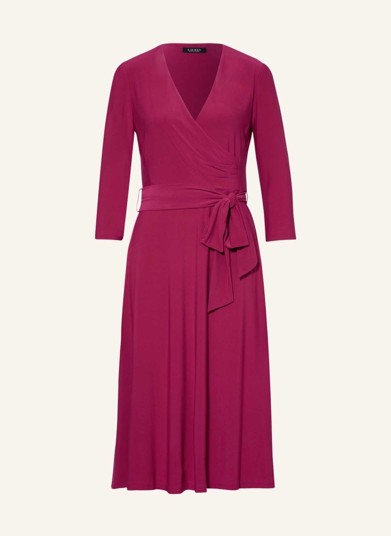 LAUREN RALPH LAUREN Kleid mit 3/4-Arm, Farbe: FUCHSIA (Bild 1)