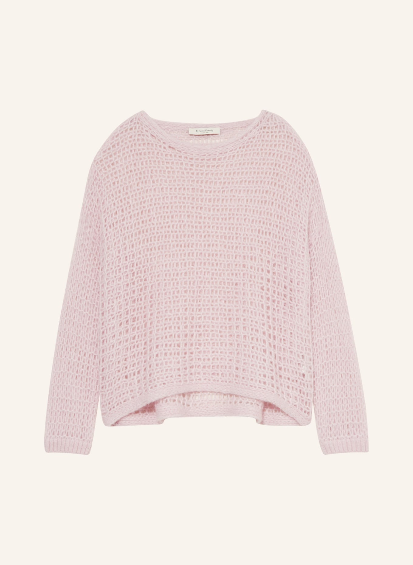 by Aylin Koenig Oversized sweater CHIARA with mohair and alpaca , Color: LIGHT PINK (Image 1)
