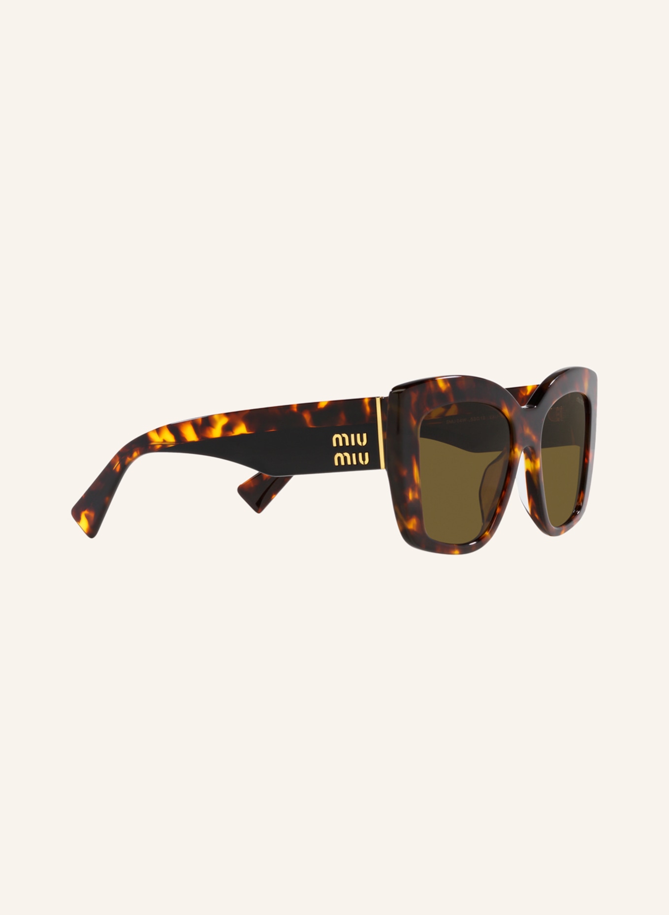 MIU MIU Sunglasses MU04WS, Color: VAU01T - HAVANA/ BROWN (Image 3)