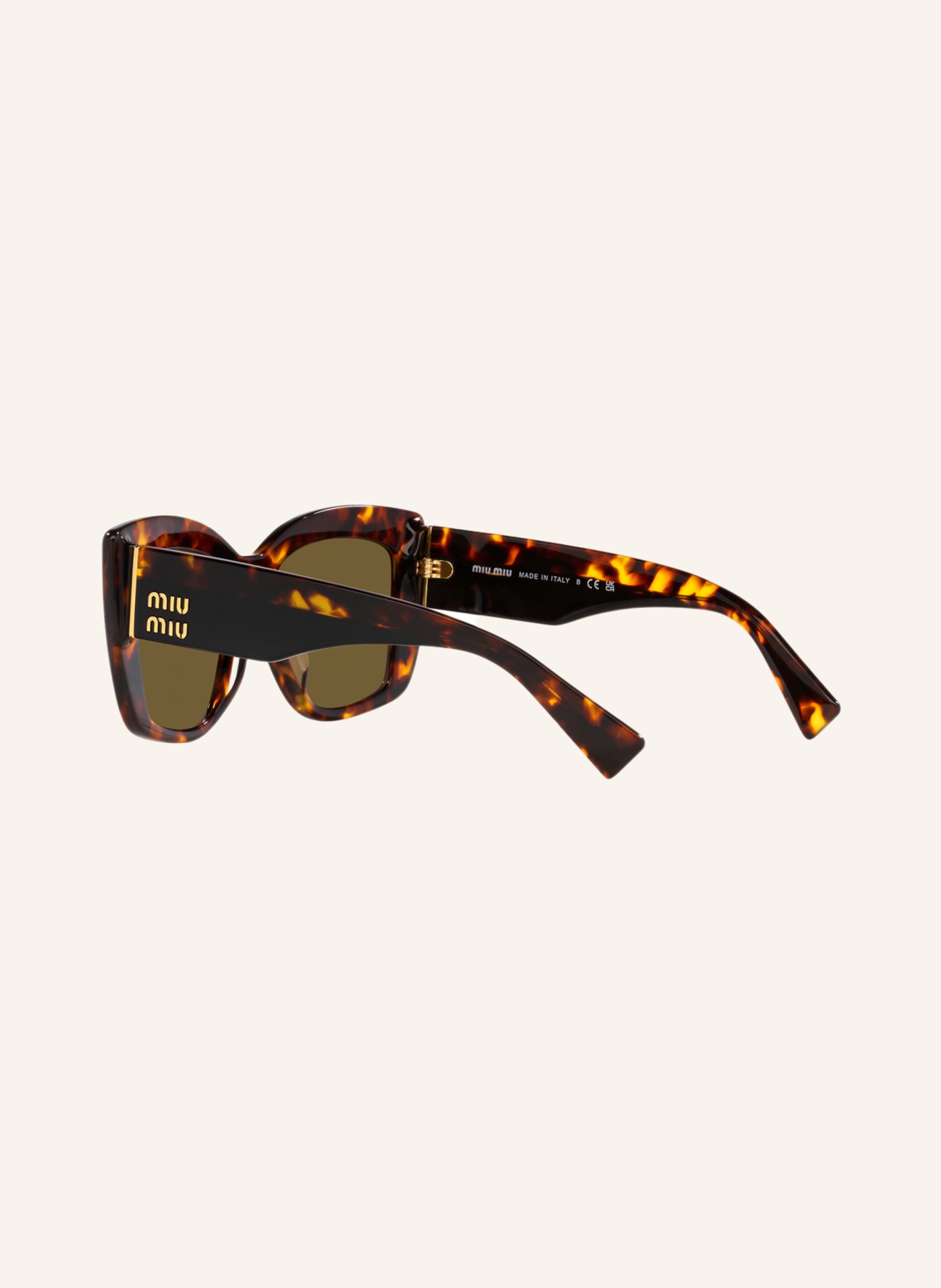 MIU MIU Sunglasses MU04WS, Color: VAU01T - HAVANA/ BROWN (Image 4)