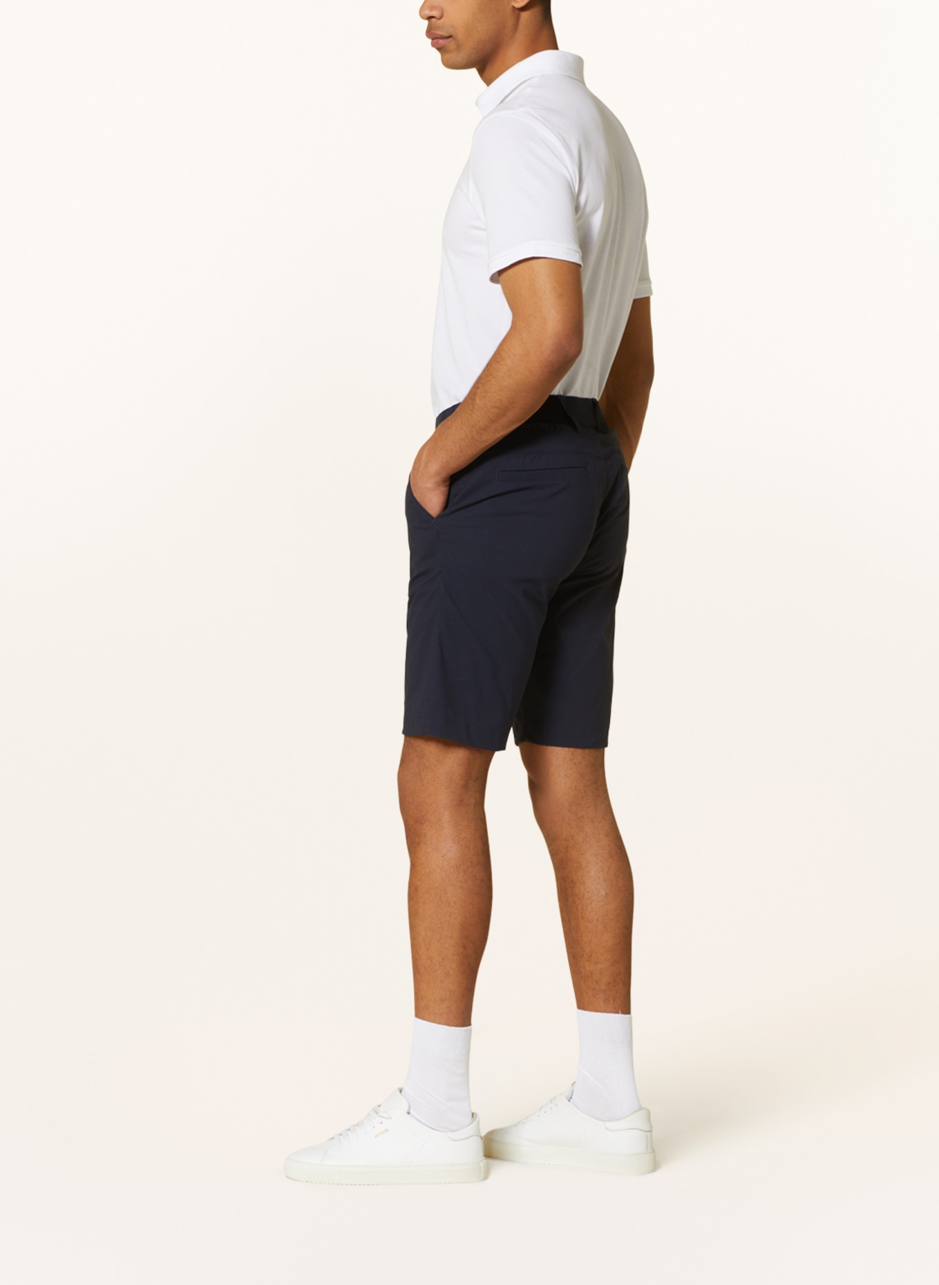 Peak Performance Golf shorts PLAYER, Color: DARK BLUE (Image 4)