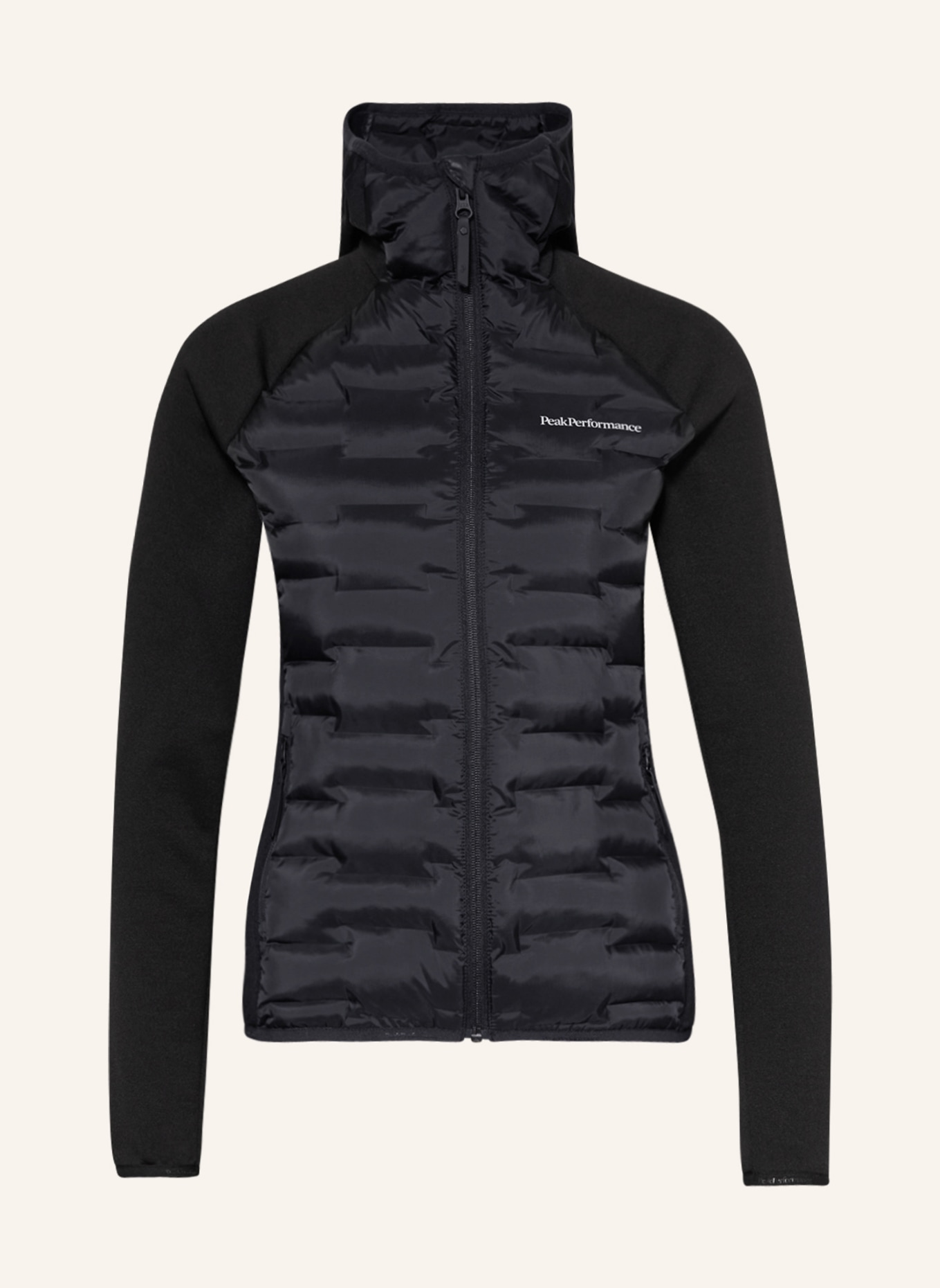 Peak Performance Hybrid quilted jacket ARGON, Color: BLACK (Image 1)
