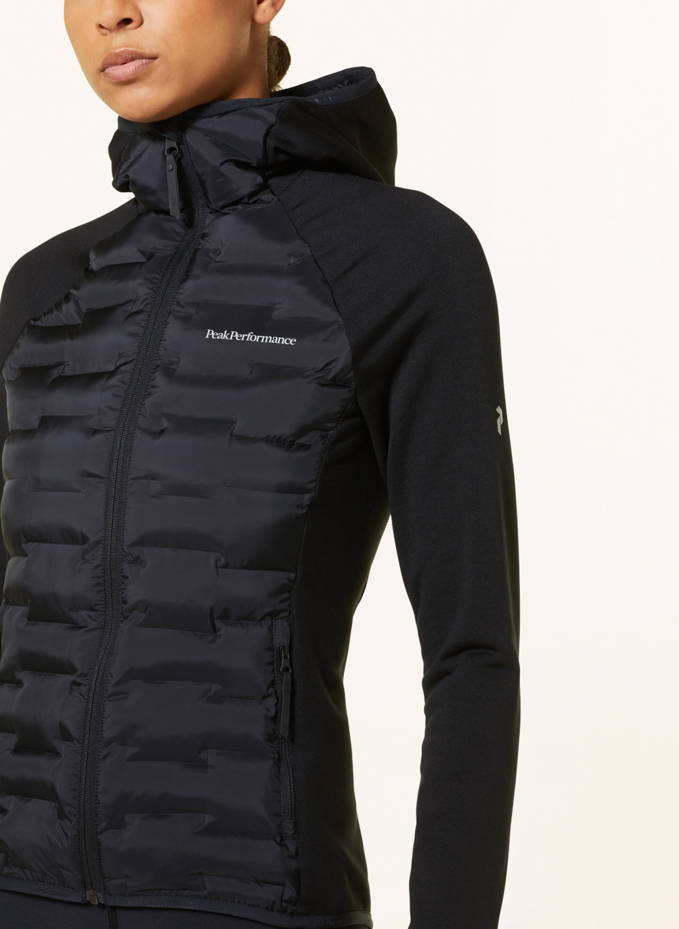 Peak Performance Hybrid quilted jacket ARGON, Color: BLACK (Image 5)