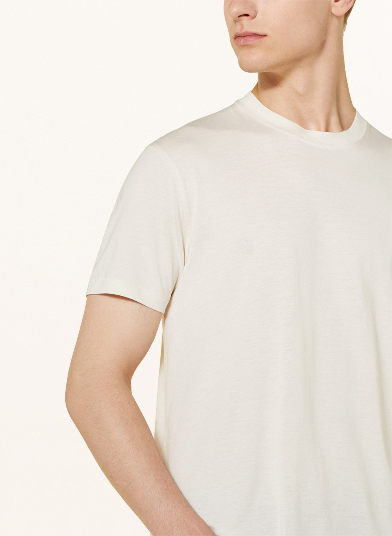 TOM FORD T-shirt, Kolor: ECRU (Obrazek 4)