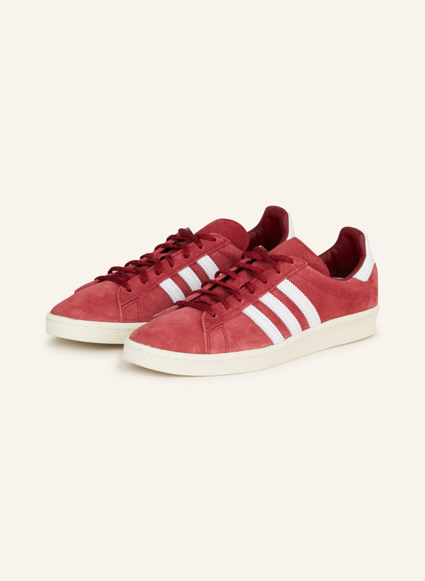 adidas Originals Sneakers CAMPUS 80S, Color: DARK RED/ WHITE (Image 1)