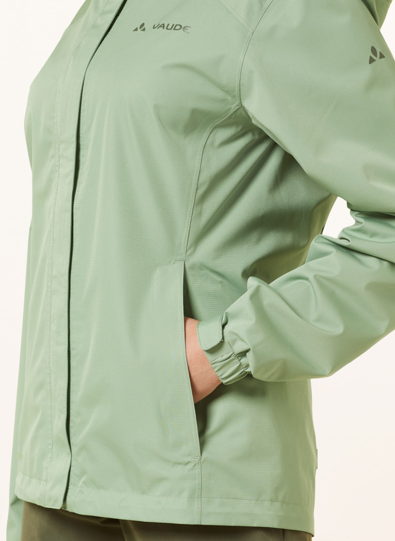 VAUDE Cycling jacket ESCAPE, Color: LIGHT GREEN (Image 6)
