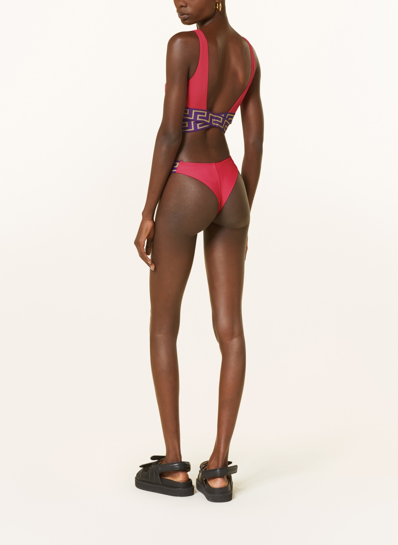 VERSACE Brazillian-Bikini-Hose, Farbe: PINK (Bild 3)