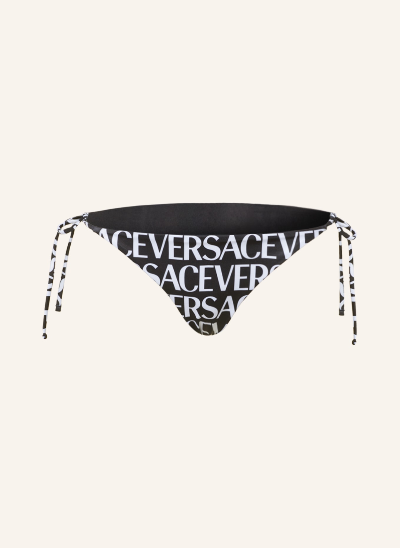 VERSACE Triangle bikini bottoms, Color: BLACK/ WHITE (Image 1)