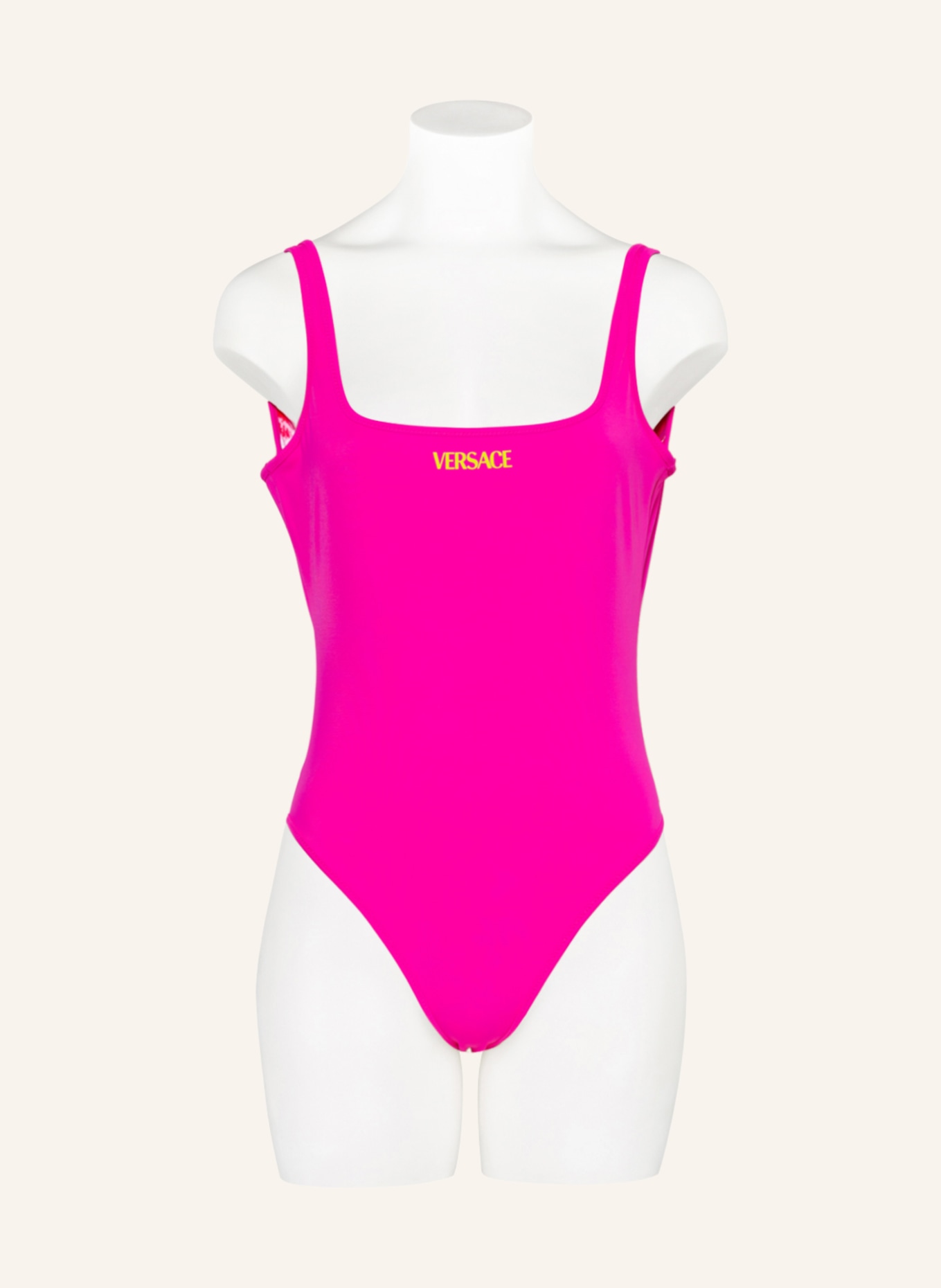 VERSACE Swimsuit FLOWER reversible, Color: PINK/ LIGHT PINK/ LIGHT GREEN (Image 6)