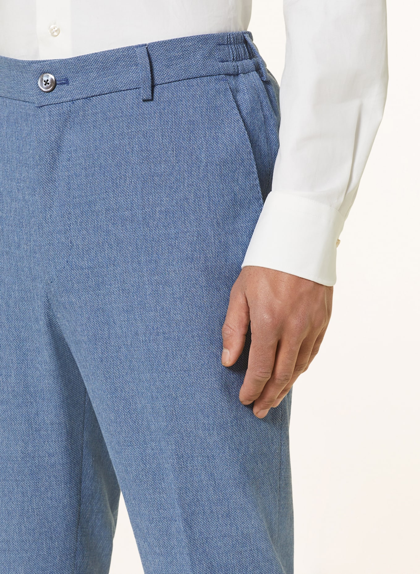 JOOP! Oblekové kalhoty BAXX Slim Fit, Barva: 426 Medium Blue                426 (Obrázek 6)