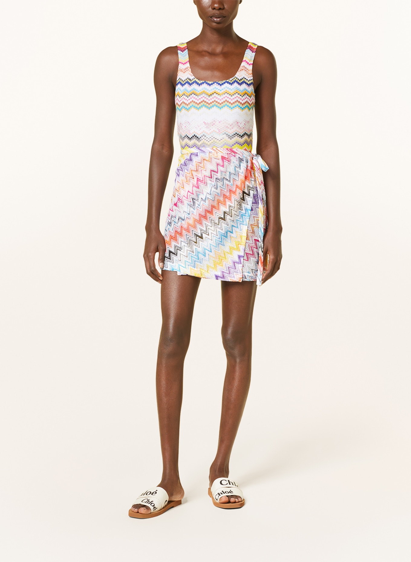 MISSONI Swimsuit, Color: LIGHT PINK/ YELLOW/ RED (Image 2)