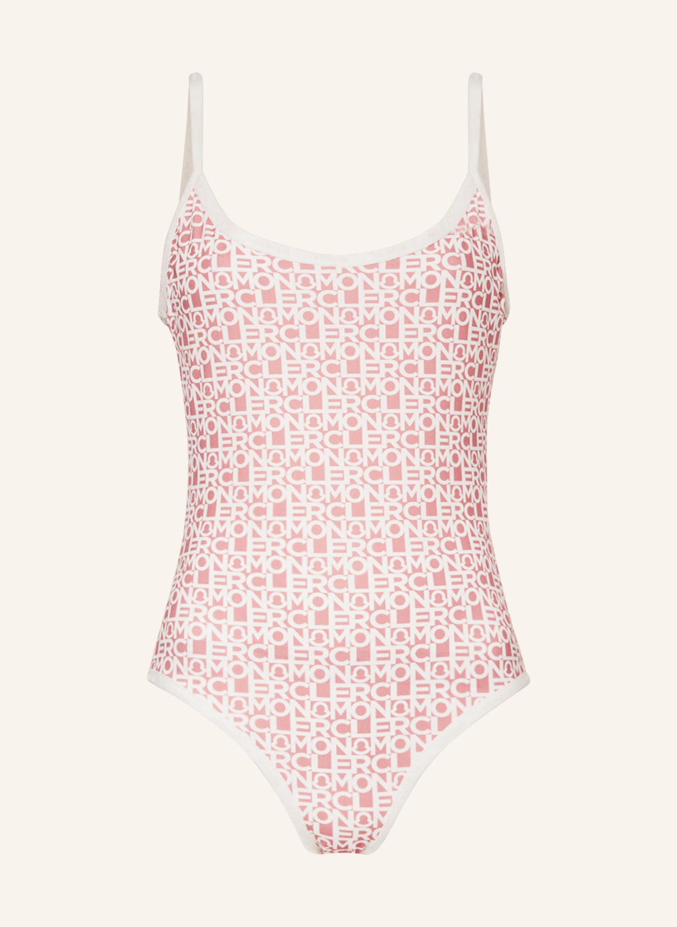 MONCLER Swimsuit INTERO, Color: ECRU/ ROSE (Image 1)