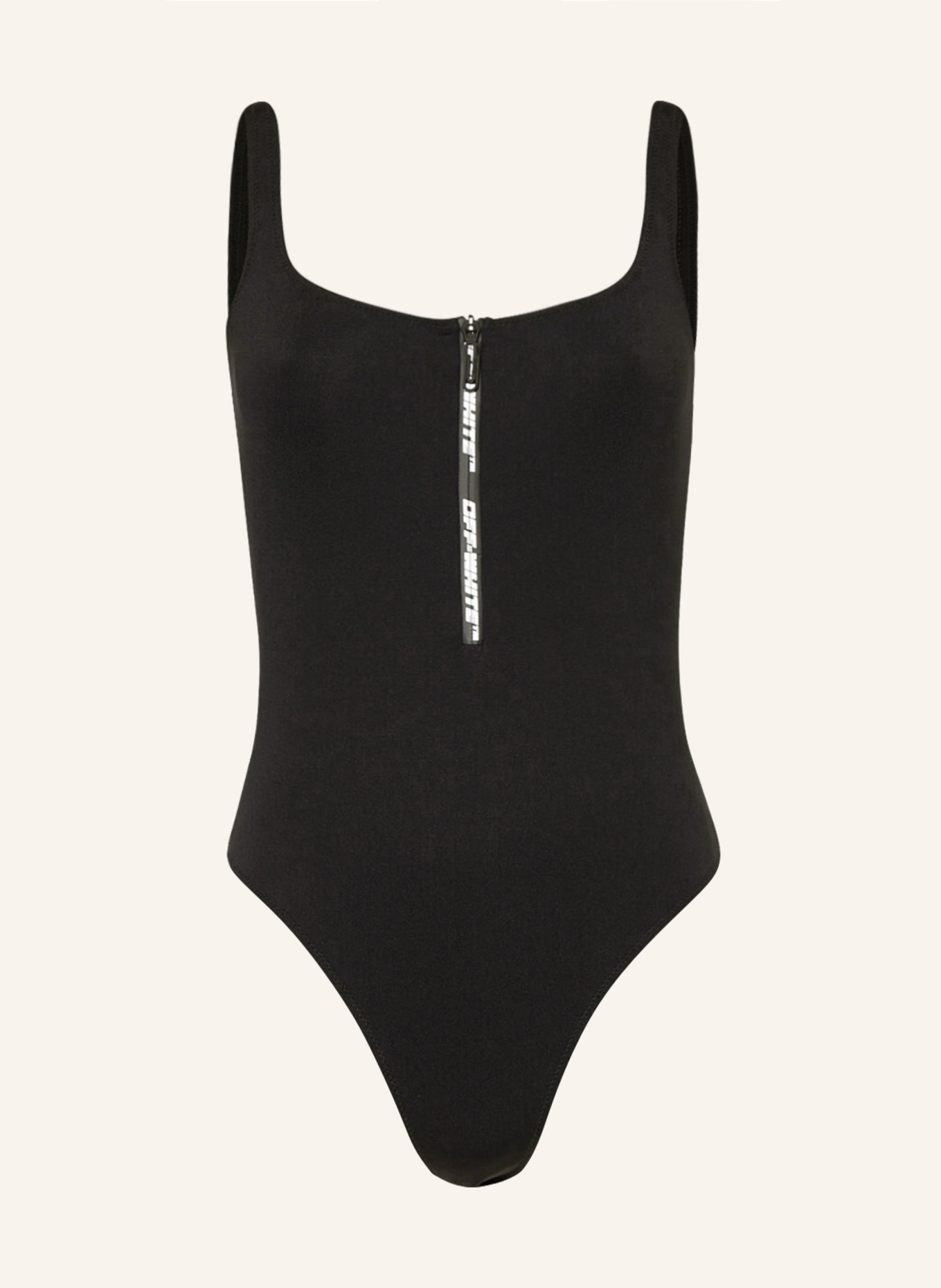 Off-White Swimsuit, Color: BLACK (Image 1)