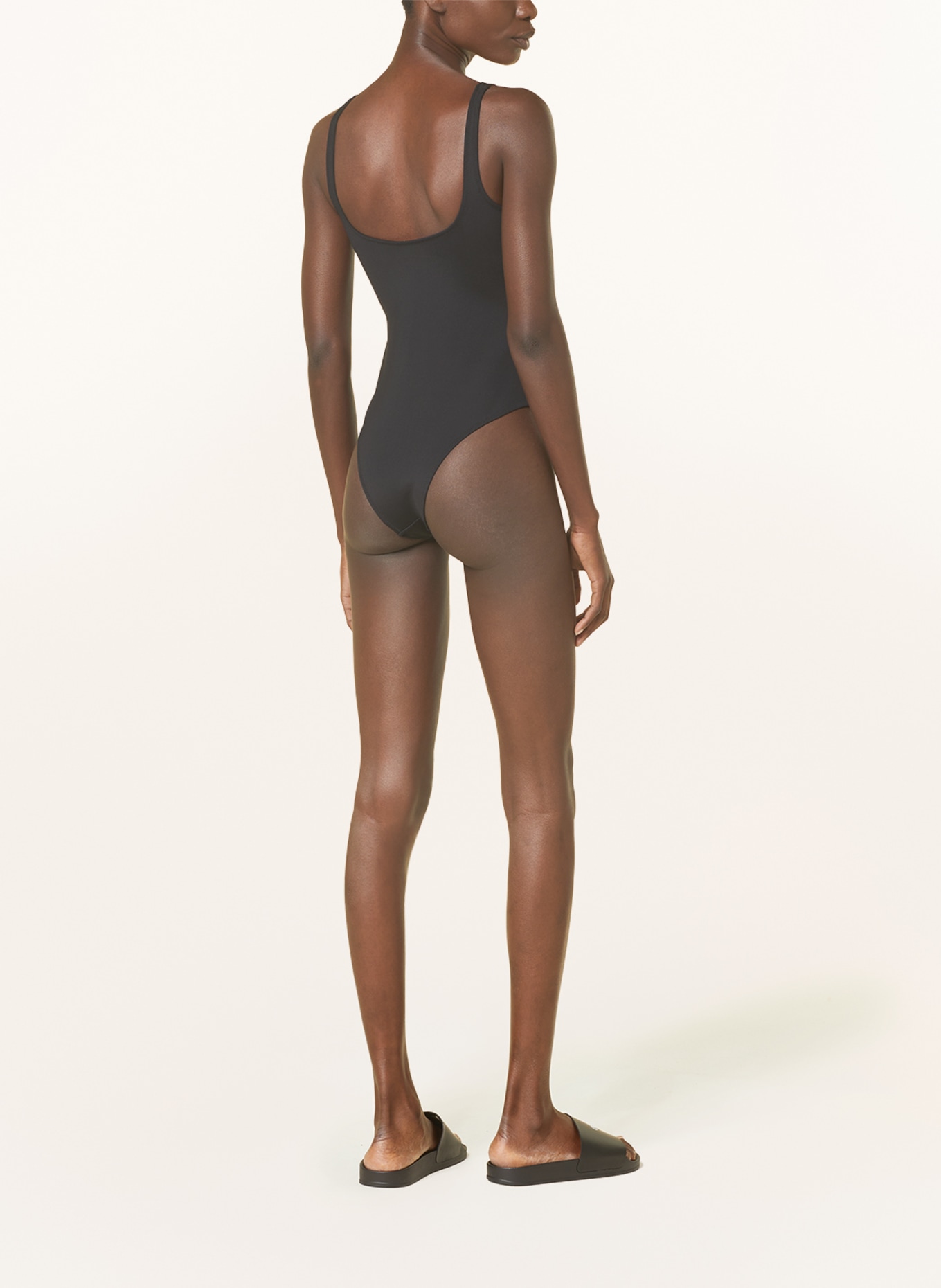 Off-White Swimsuit, Color: BLACK (Image 3)