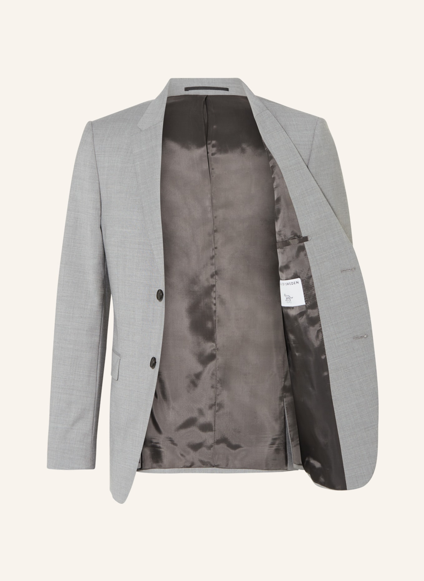 TIGER OF SWEDEN Suit jacket JERRETTS extra slim fit, Color: M03 MED GREY MEL (Image 4)