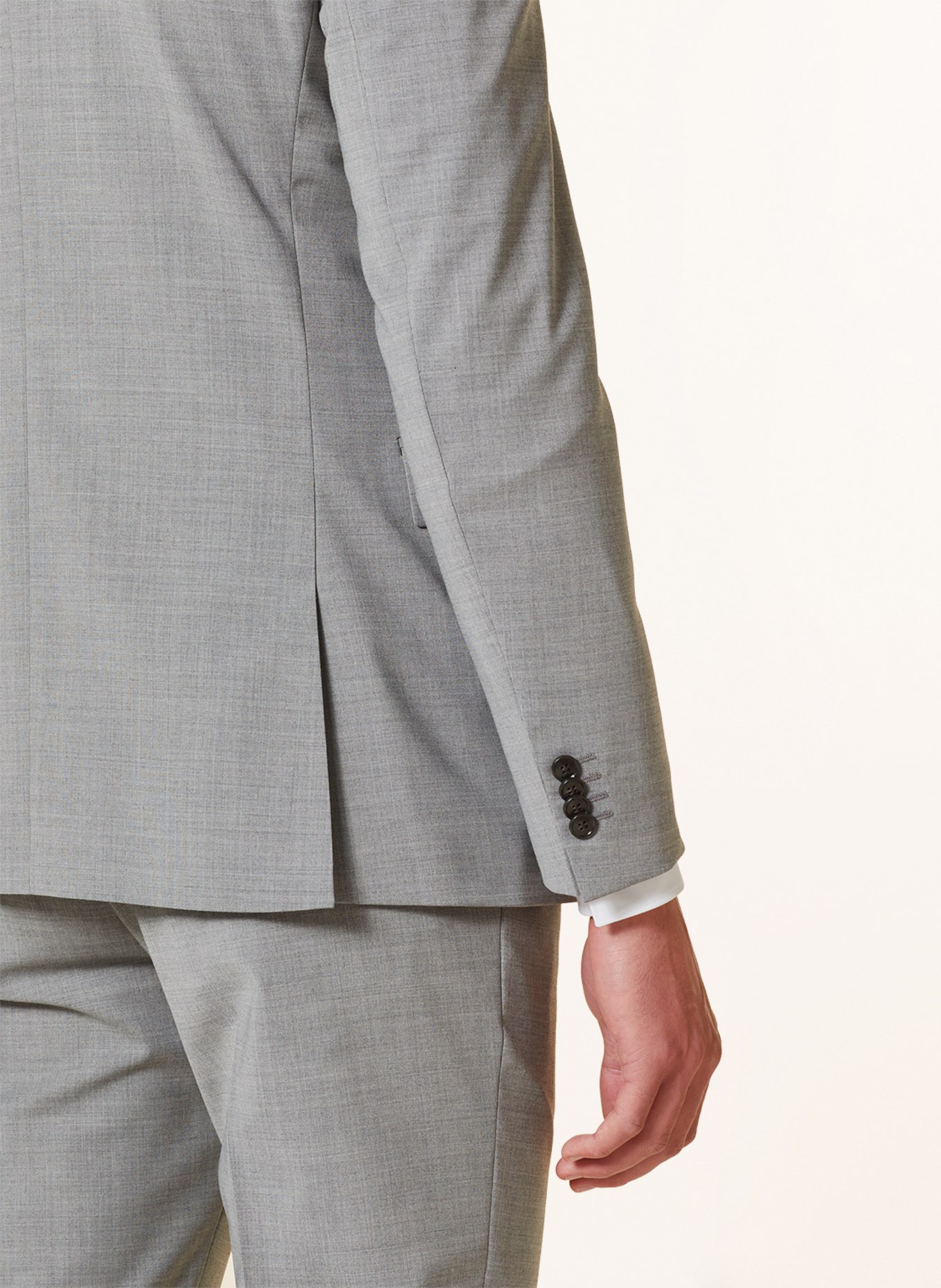 TIGER OF SWEDEN Suit jacket JERRETTS extra slim fit, Color: M03 MED GREY MEL (Image 6)
