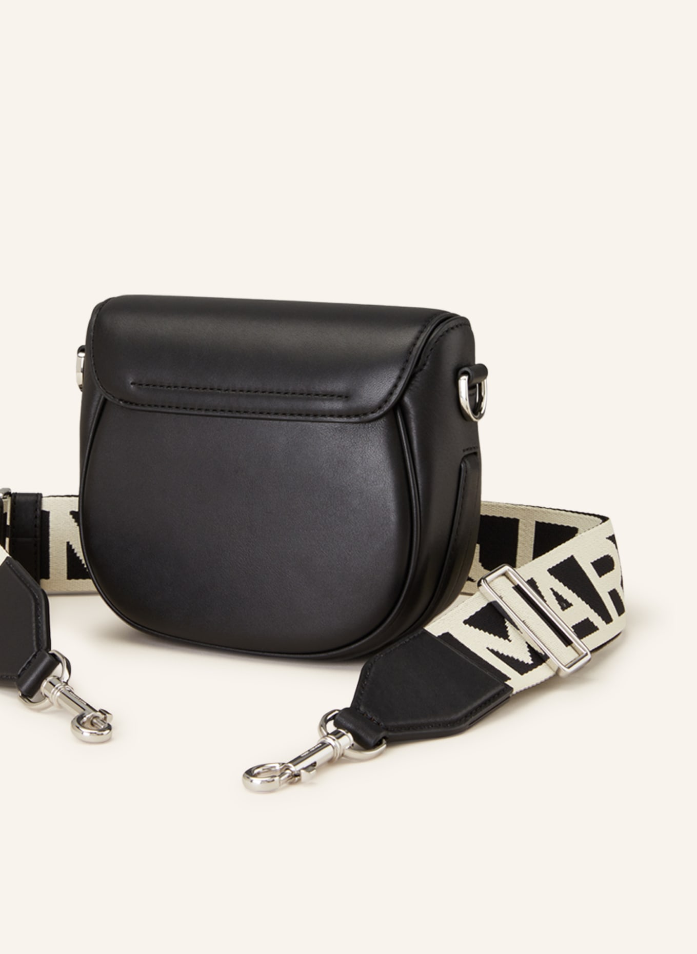 MARC JACOBS Crossbody bag THE SMALL SADDLE: BLACK