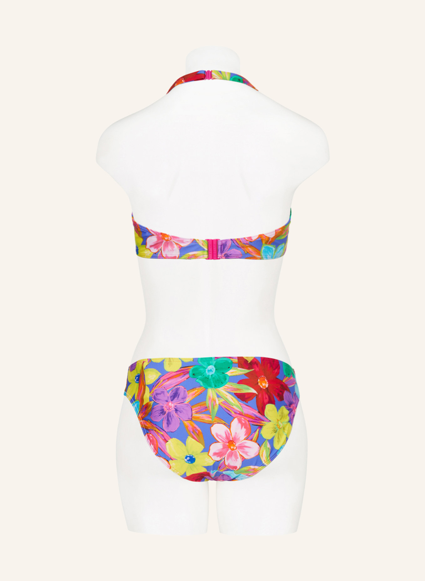 PrimaDonna Balconette bikini top SAZAN, Color: PURPLE/ YELLOW/ LIGHT BLUE (Image 5)