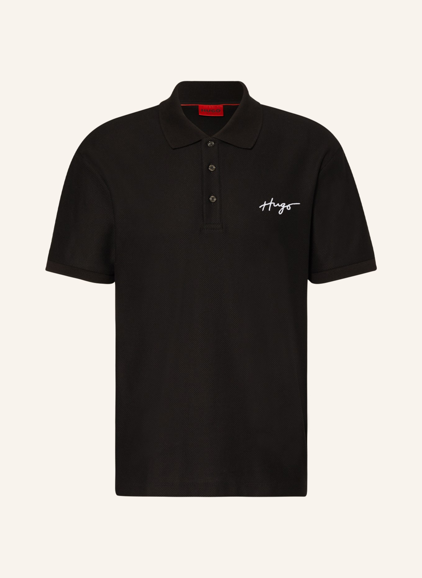 HUGO Polo shirt DAIPO regular fit, Color: BLACK (Image 1)