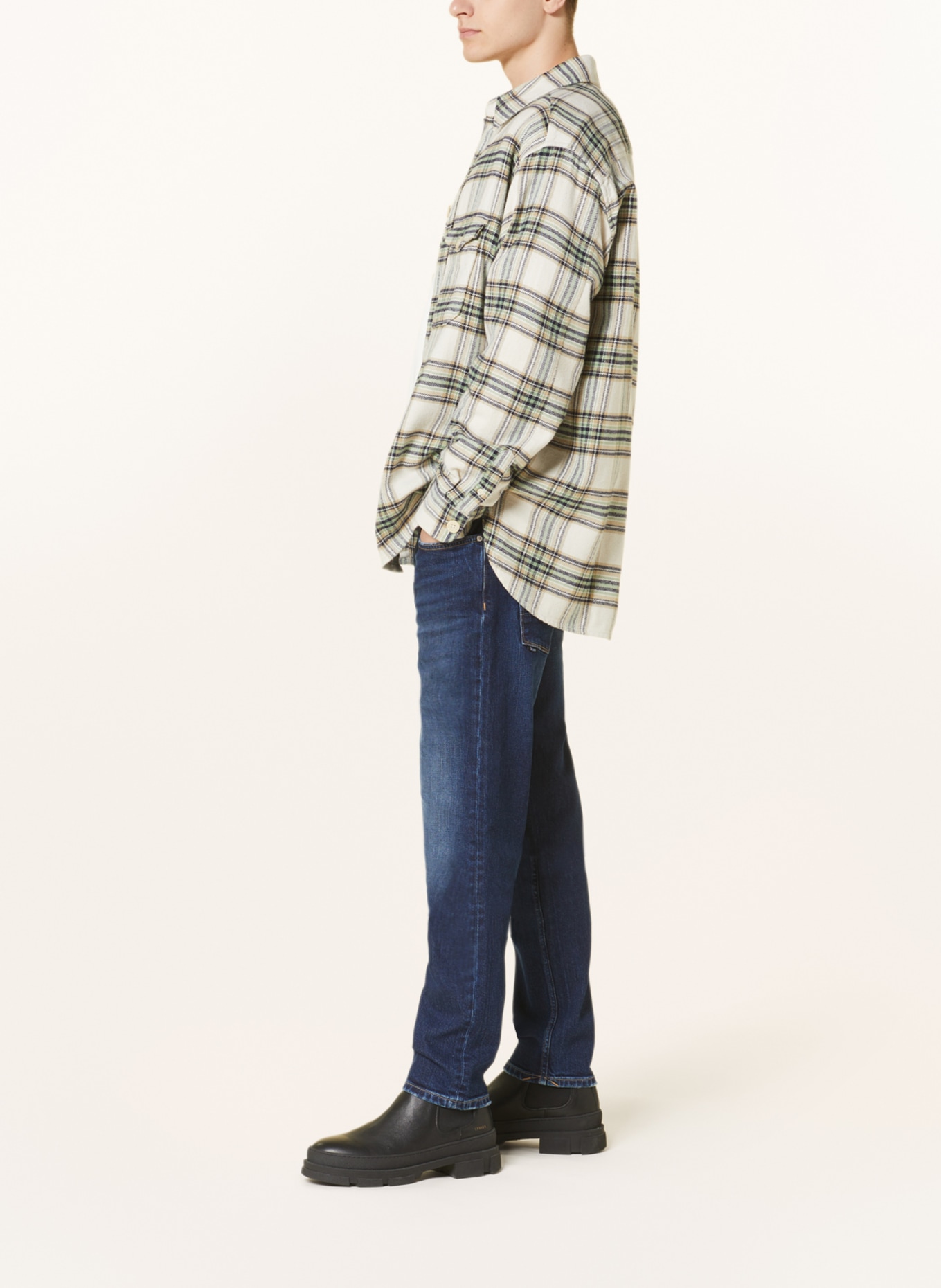 THE.NIM STANDARD Jeans MORRISON tapered fit, Color: W608 ORGANIC COMFORT DENIM (Image 4)