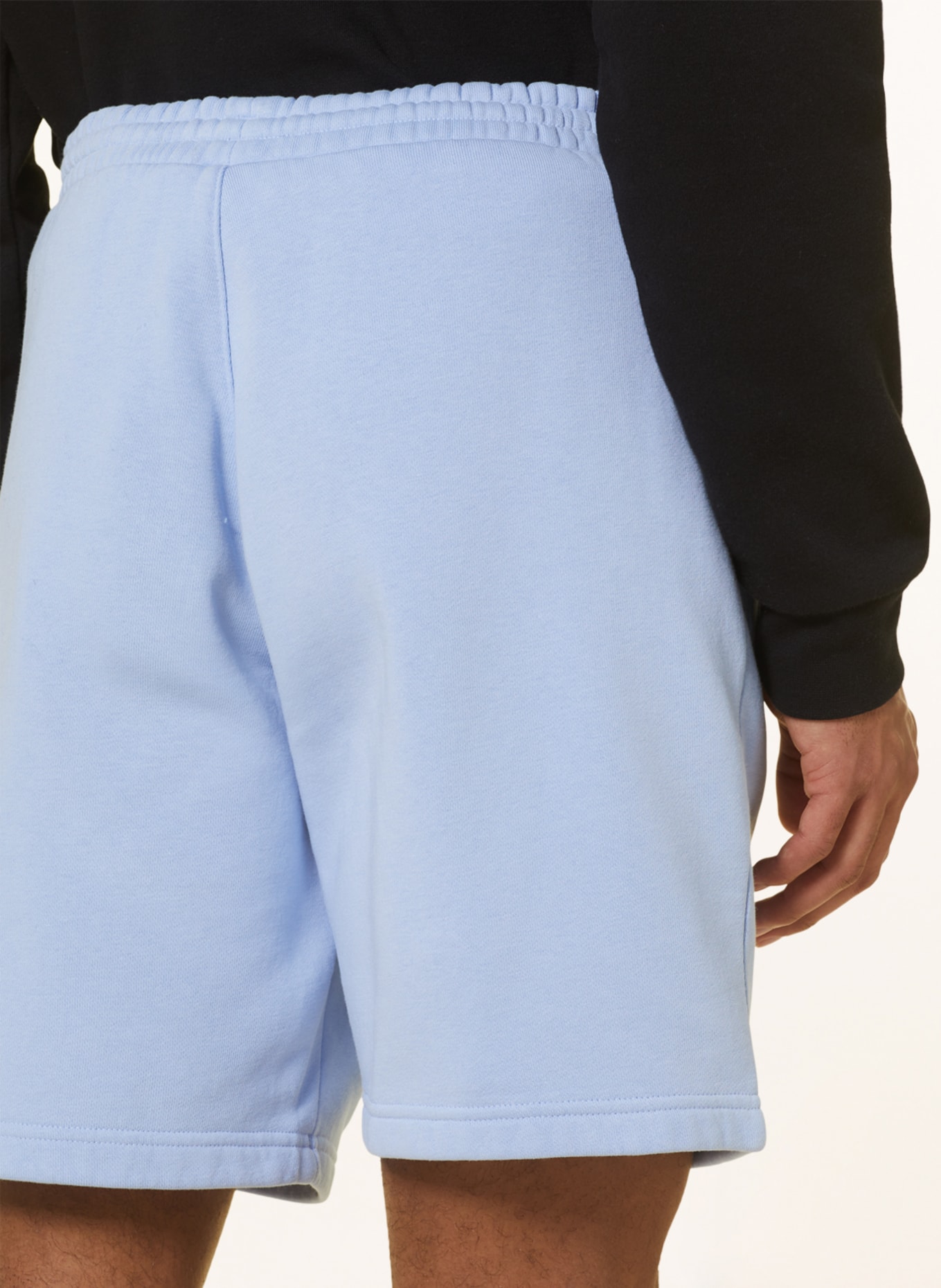 Baby blue store adidas shorts