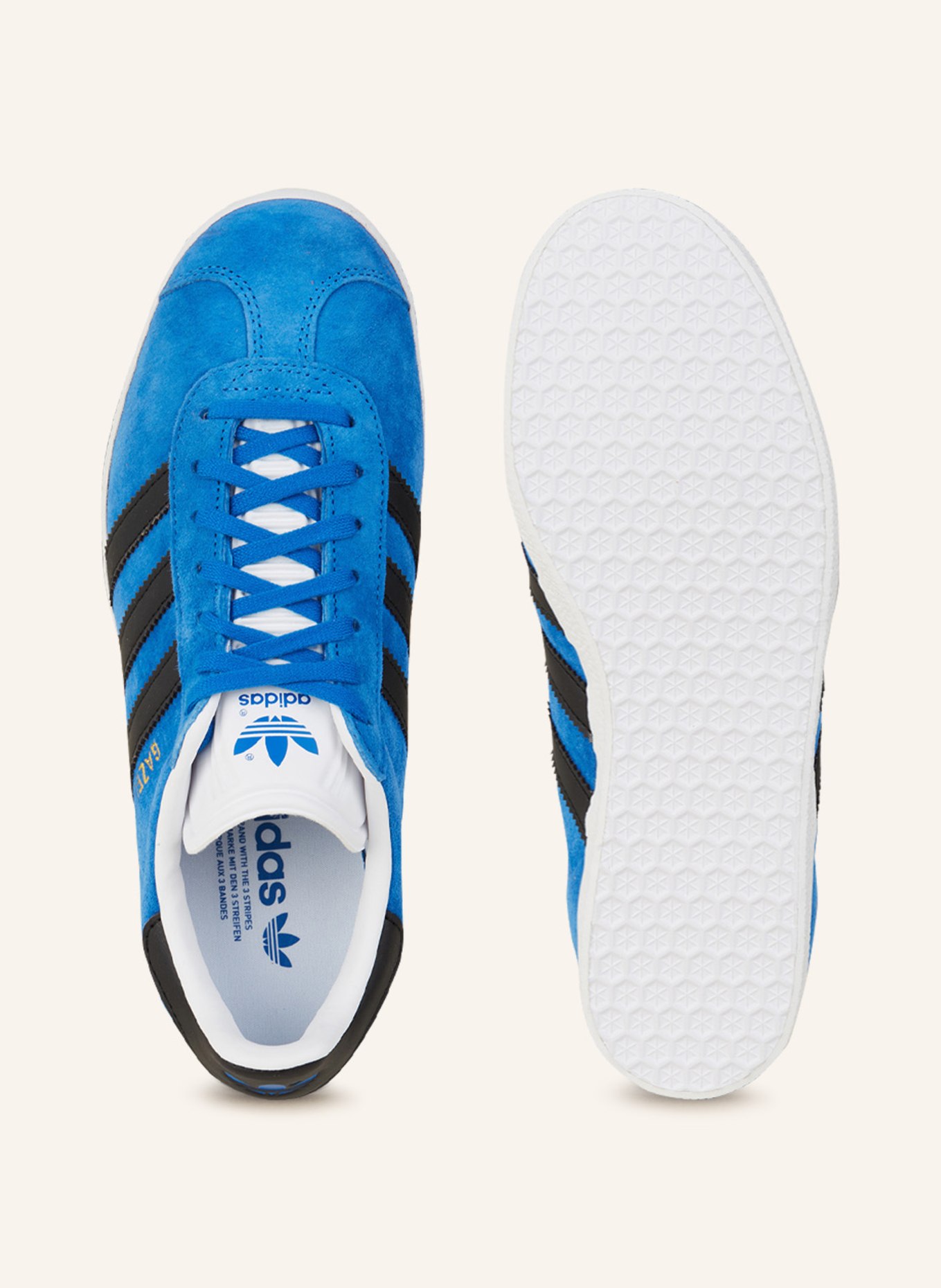 adidas Originals Sneaker GAZELLE, Farbe: BLAU/ SCHWARZ (Bild 5)