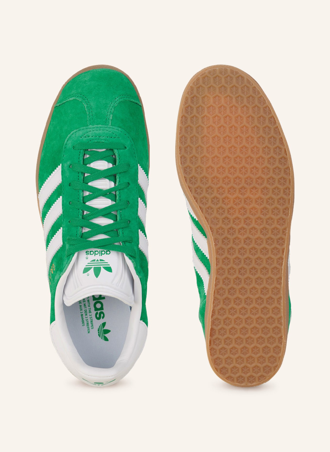 adidas Originals Sneaker GAZELLE, Farbe: GRÜN/ WEISS (Bild 5)