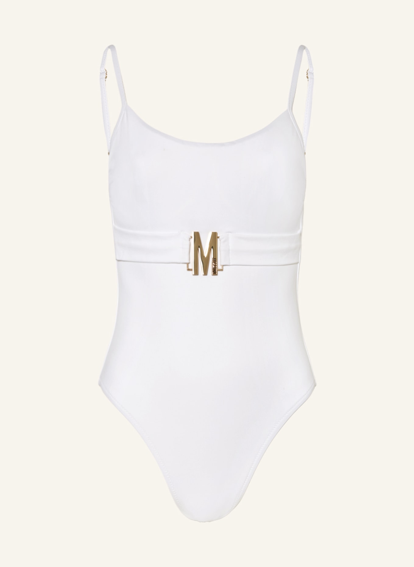 MOSCHINO Underwire swimsuit, Color: WHITE (Image 1)
