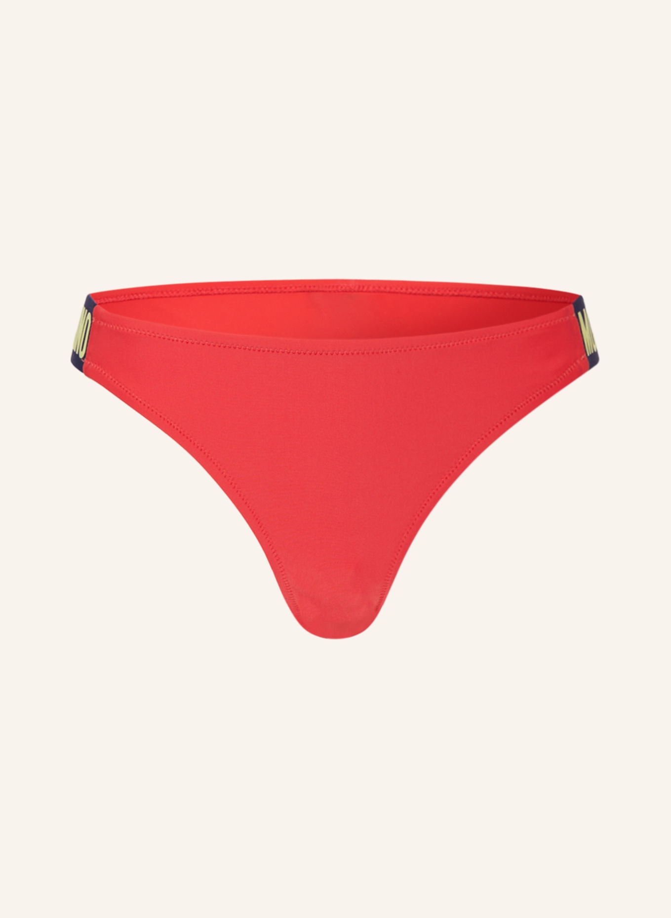 MOSCHINO Dół od bikini basic, Kolor: CZERWONY (Obrazek 1)